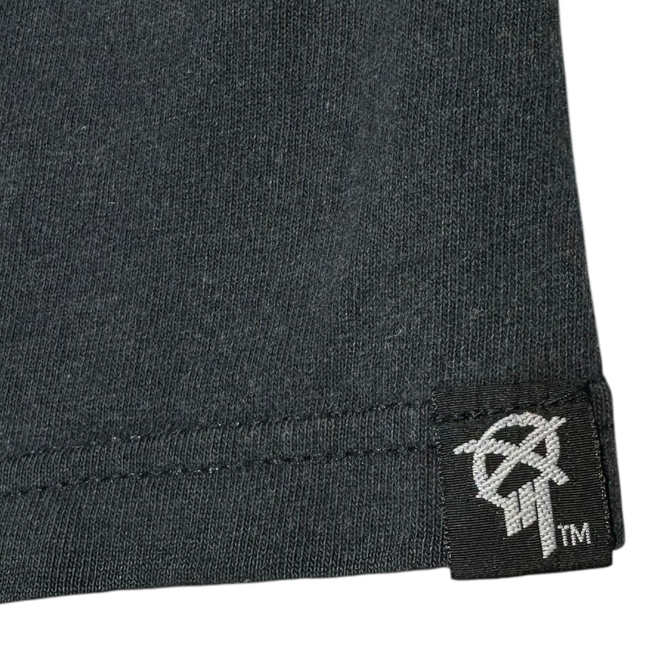 BOUNTY HUNTER(バウンティーハンター) skull family crest Tee スカル 家紋Tシャツ 印字消え(S程度) ブラック×ホワイト