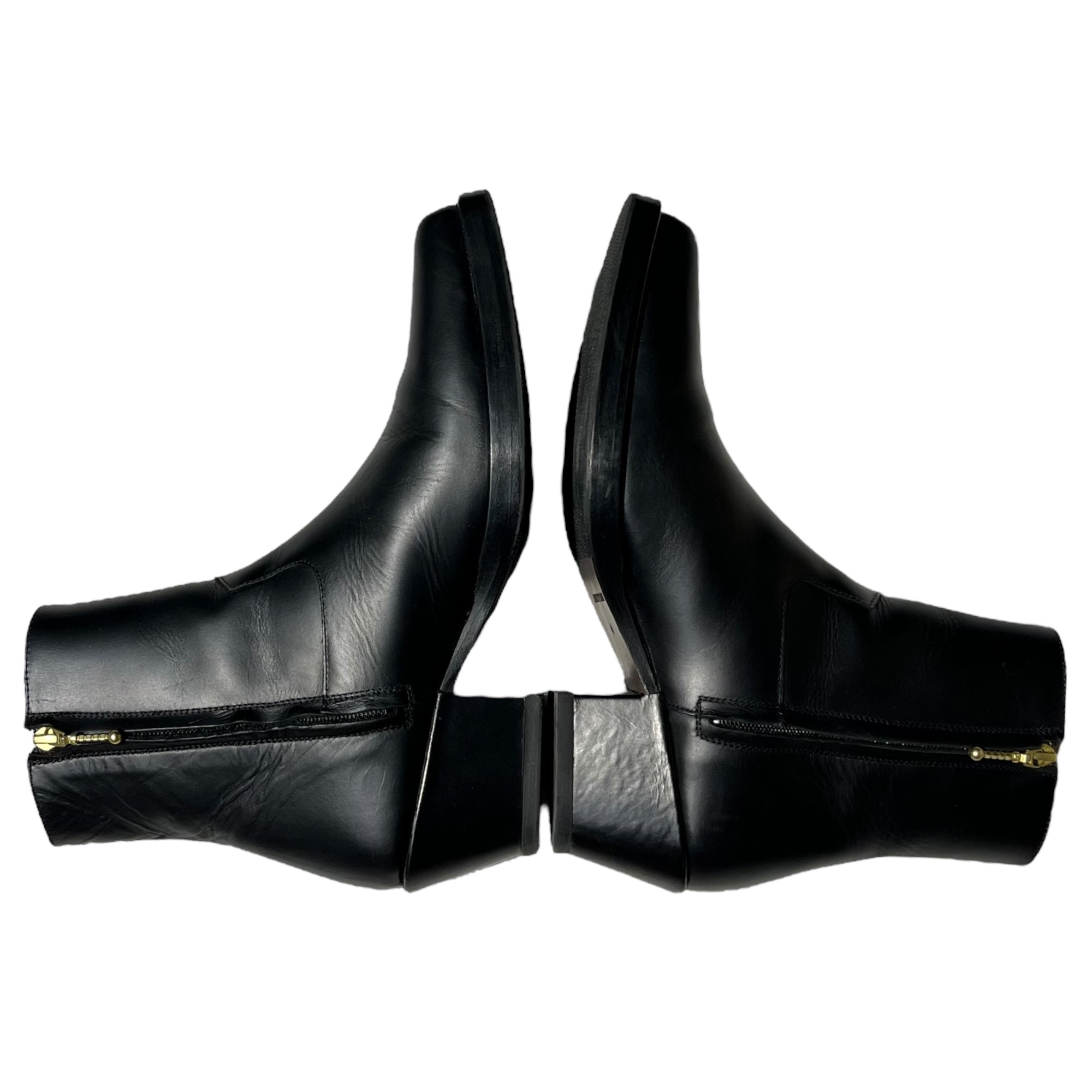 ERNEST W. BAKER(アーネストダブルベーカー) WESTERN BOOTS ウエスタン ブーツ 41(26~26.5cm程度) ブラック COVERRED HEEL