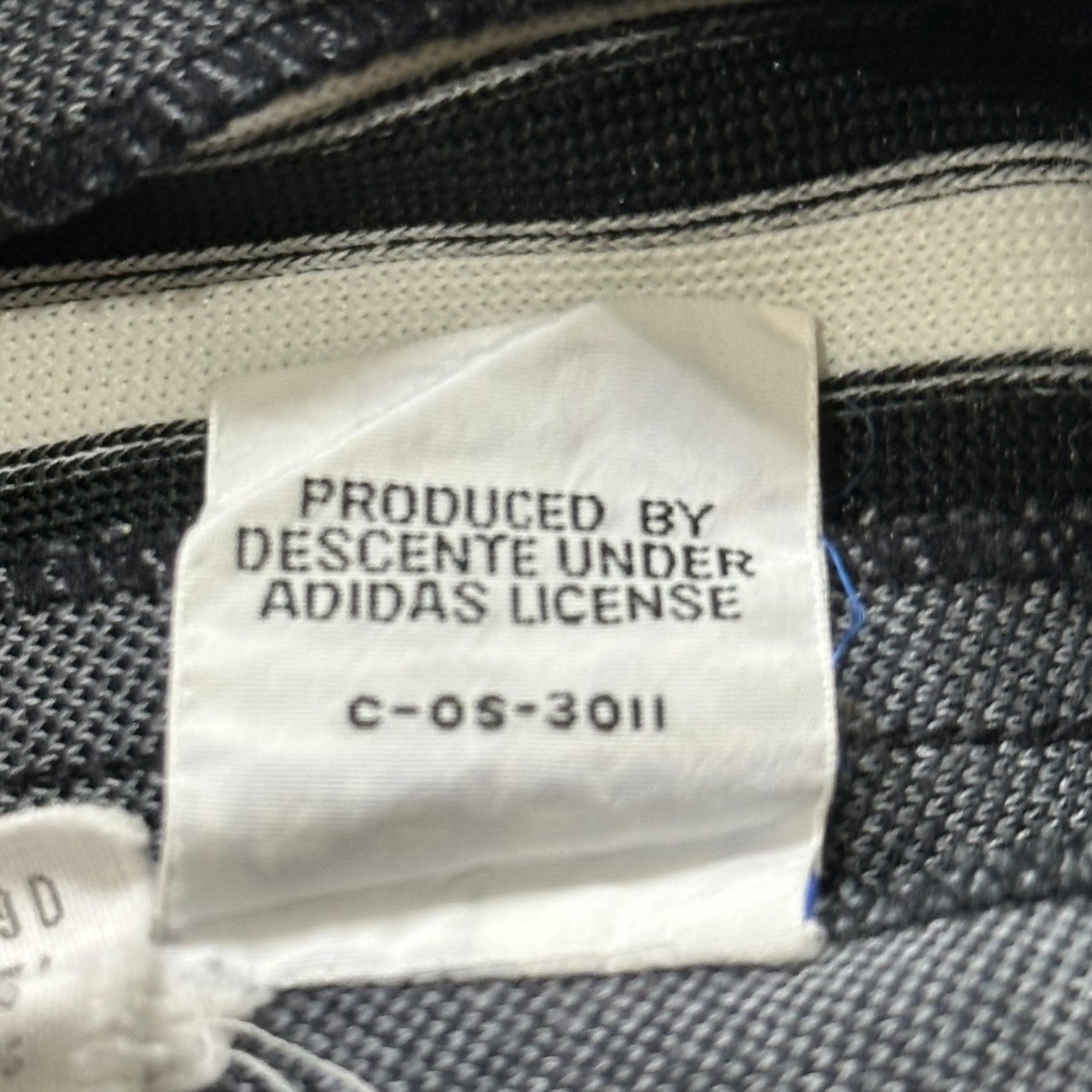 adidas(アディダス) 80’s West German made track pants 西ドイツ製 トラック パンツ 6(XL程度) ブラック 80年代 ヴィンテージ