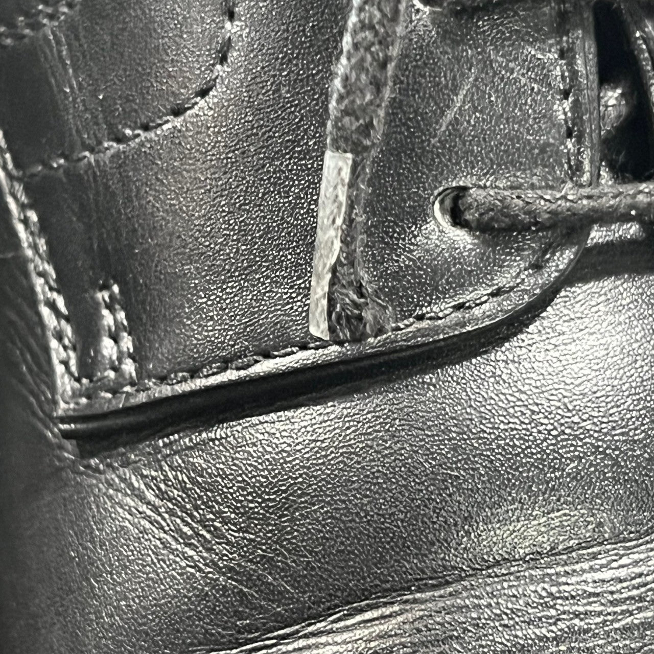 MAISON MARGIELA(メゾンマルジェラ) Tabi lace up shoes 足袋 レースアップシューズ S34WQ0021 SIZE 38(24.0~25.0cm程度) ブラック 革靴 ドレスシューズ