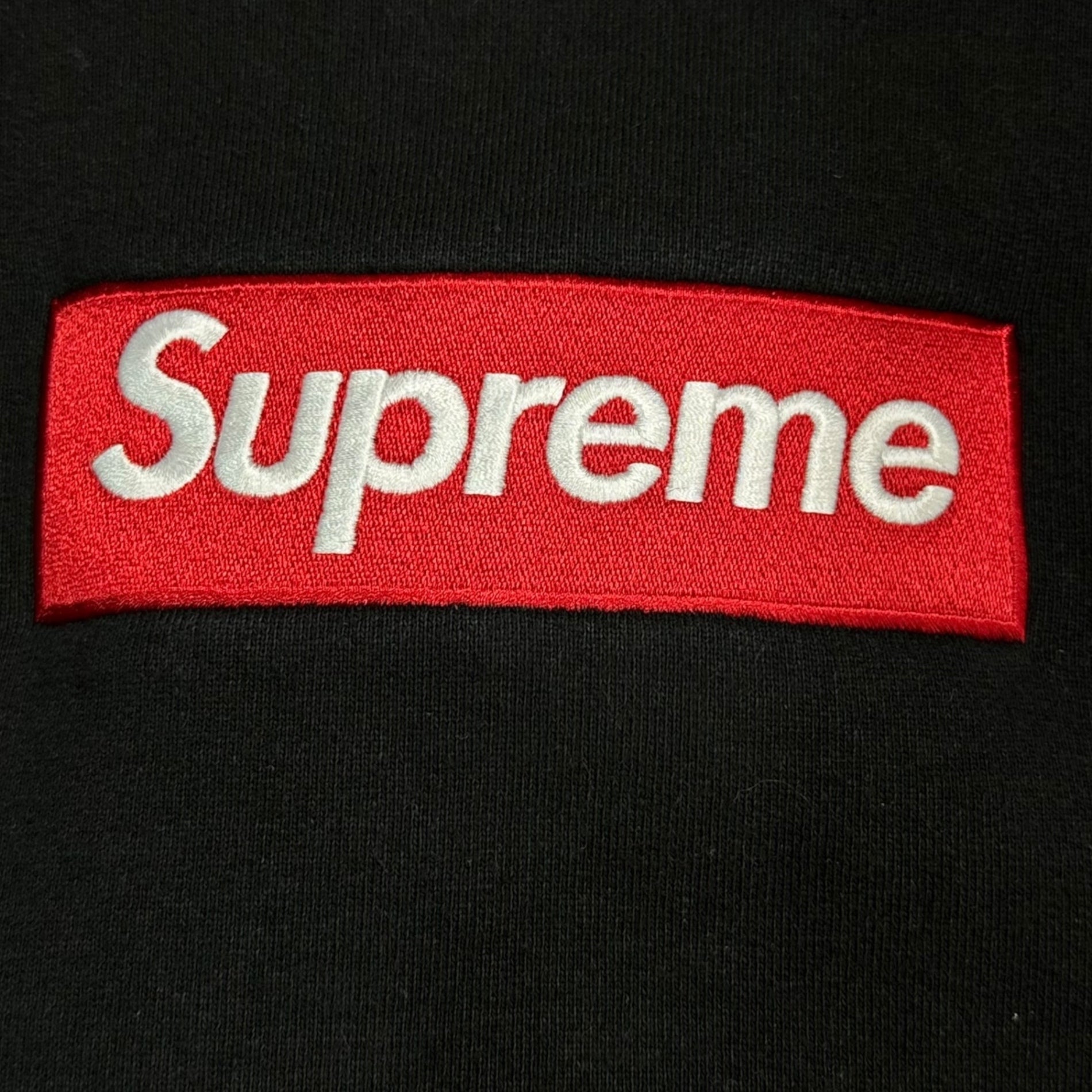 SUPREME(シュプリーム) 22AW Box Logo Crewneck Black ボックスロゴ クルーネック スウェット L ブラック×レッド 22FW