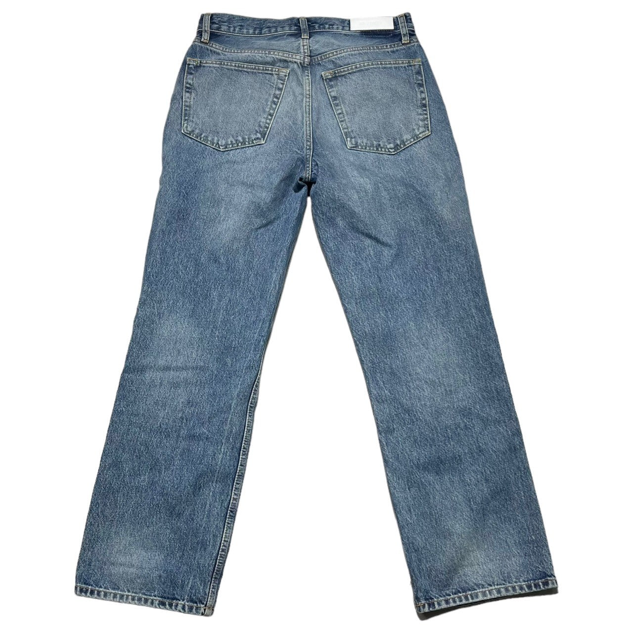 Re/Done(リダン) Washed straight denim pants ウォッシュド加工 ストレート デニム パンツ 1669-343-2980 W25 インディゴ ユナイテッドアローズ取扱