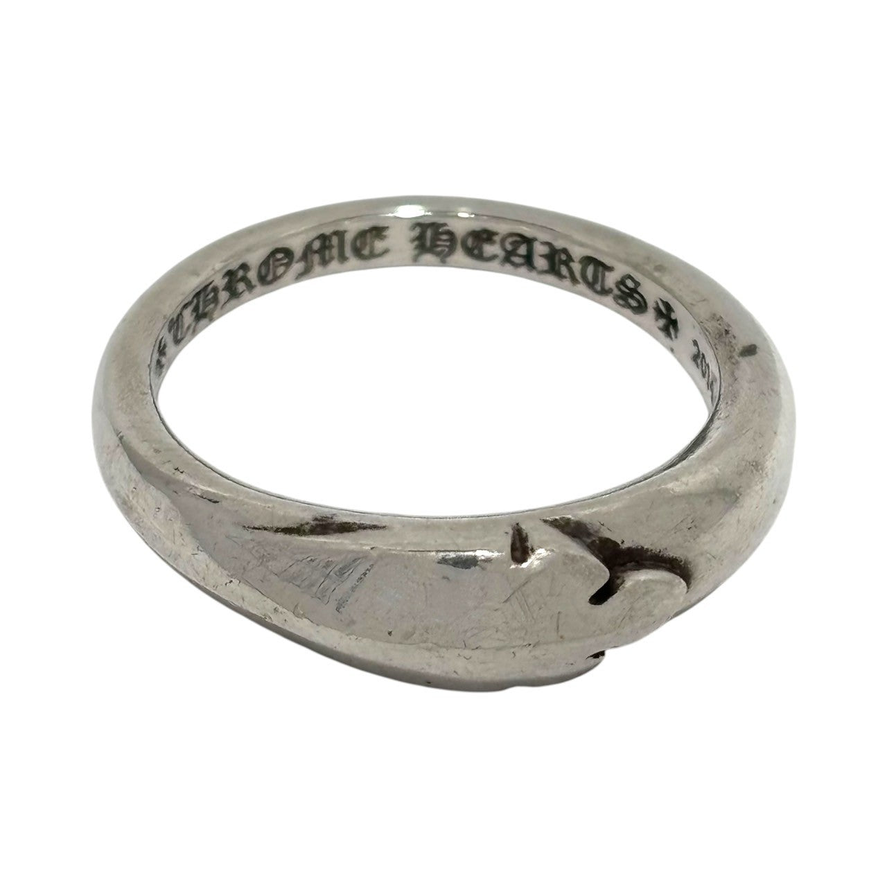 CHROME HEARTS(クロムハーツ) BABY CLSC ベイビー クラシック フレアニー リング 16.5号 シルバー 925 指輪 革袋付 5.7g