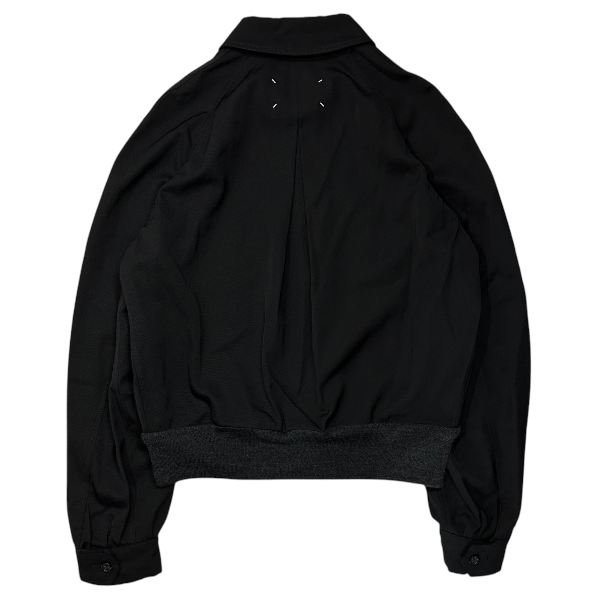 MAISON MARGIELA(メゾンマルジェラ) 26SS Wool Bomber Jacket ウール ボンバー ジャケット S51AM0509 40 ブラック ブルゾン
