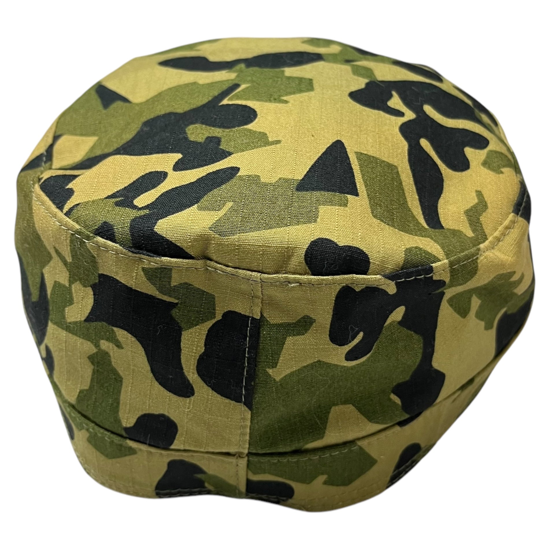 A BATHING APE(アベイシングエイプ) 90's Early camouflage work cap 初期 カモフラ ワークキャップ 90年代 M カーキ