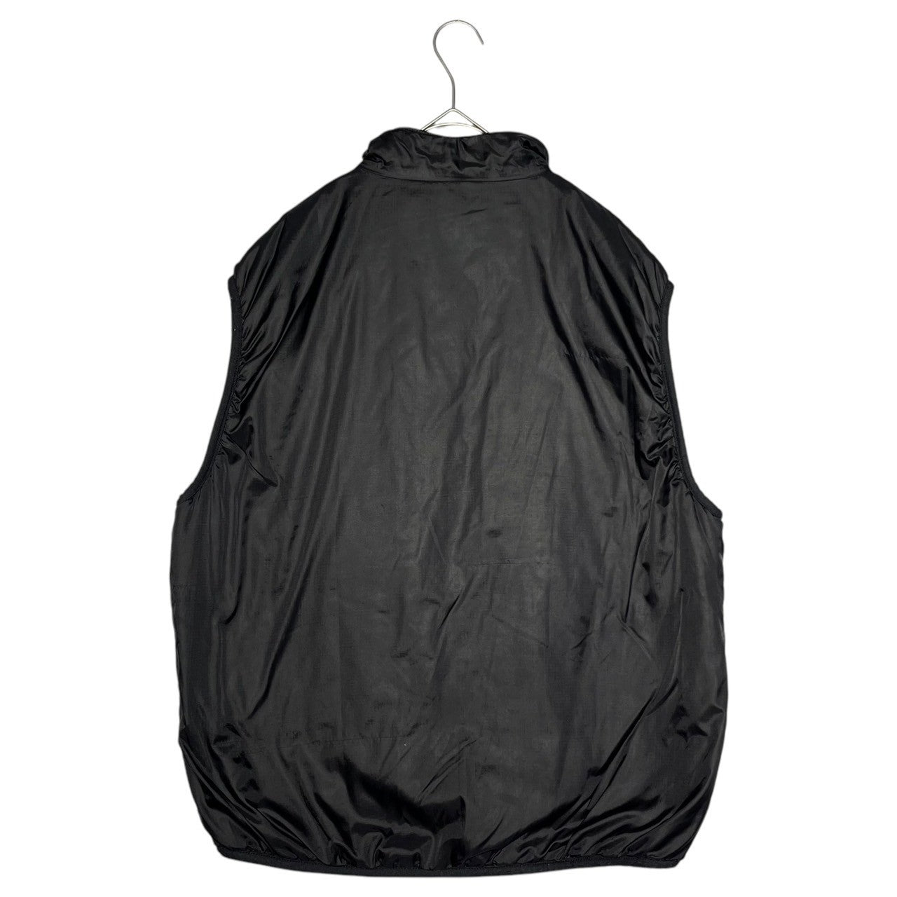 Patagonia(パタゴニア) 90's USA made Puff ball pullover vest パフボール プルオーバー 中綿 ベスト 04012 M ブラック×ブルー 90年代 ヴィンテージ 97年製