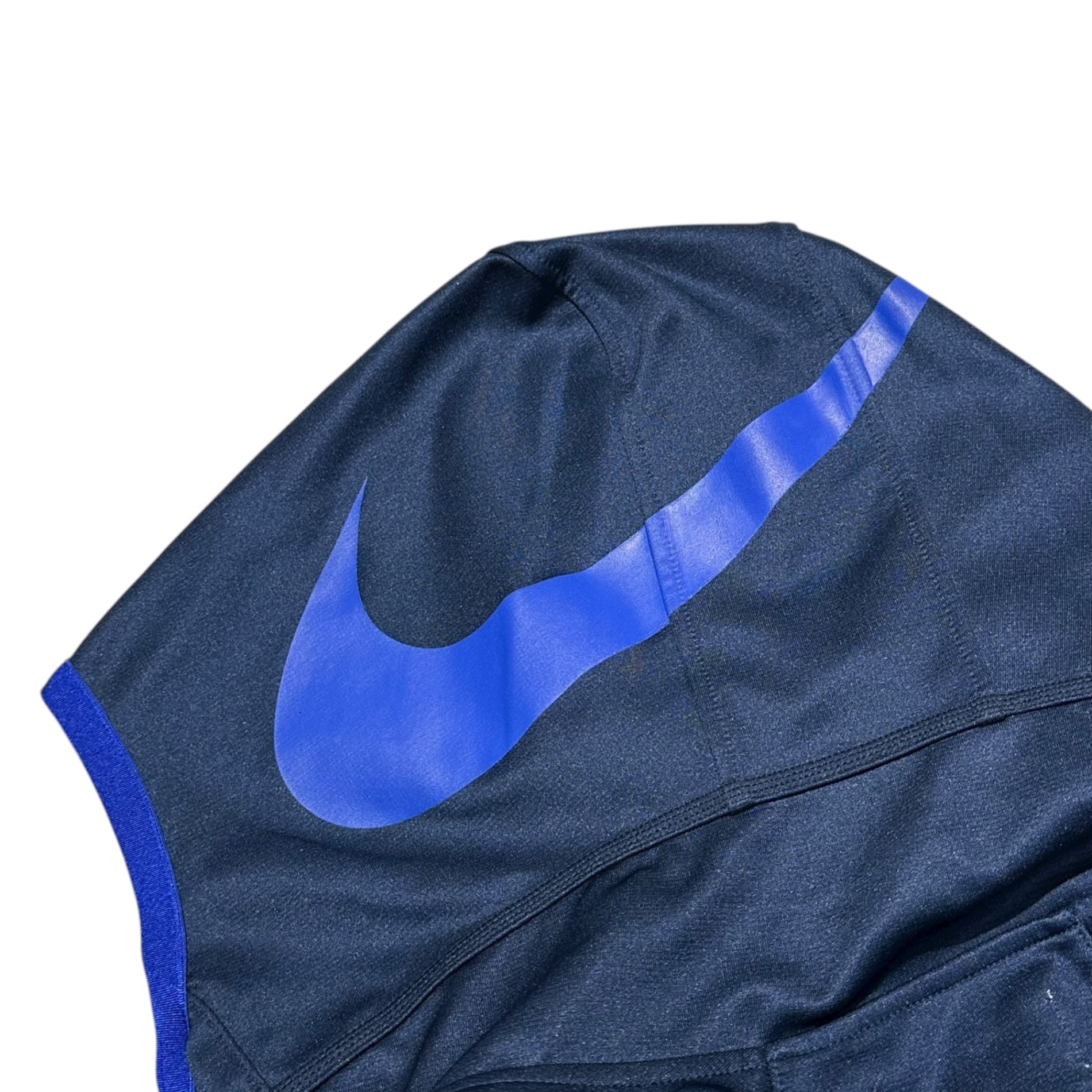 F.C.Real Bristol FCRB(エフシーレアルブリストル) 11AW Side Camouflage Zip-Up Hoodie サイド カモ柄 ジップアップ パーカー フーディー FA110408A41 L ネイビー×ブルー