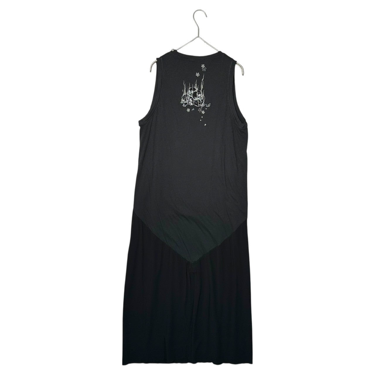 DIESEL(ディーゼル) Sleeveless dress with hook embellishment design フック 装飾 デザイン ノースリーブ ワンピース A62226170 M ブラック