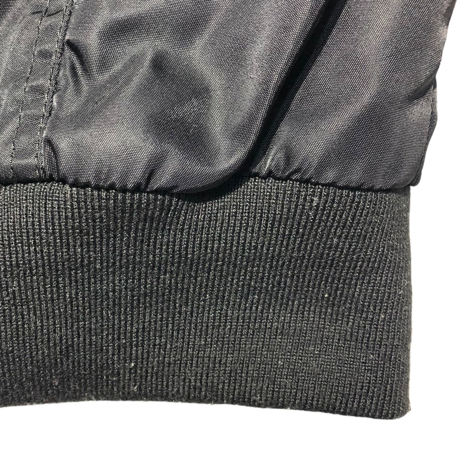 HARLEY DAVIDSON(ハーレーダヴィッドソン) Heritage Nylon Bomber Jacket ヘリテージ ナイロン ボンバー ジャケット 98552-15VM L ブラック×ホワイト レーシング ライダース バイカー