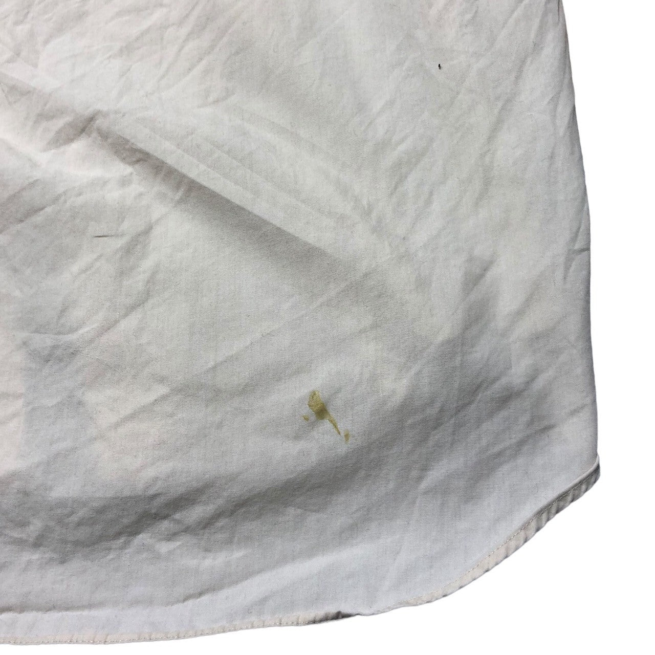 COMME des GARCONS HOMME(コムデギャルソンオム) 80~90's vintage cotton overshirt ヴィンテージ コットン オーバーシャツ 切りっぱなし 無地 切替 ベージュ