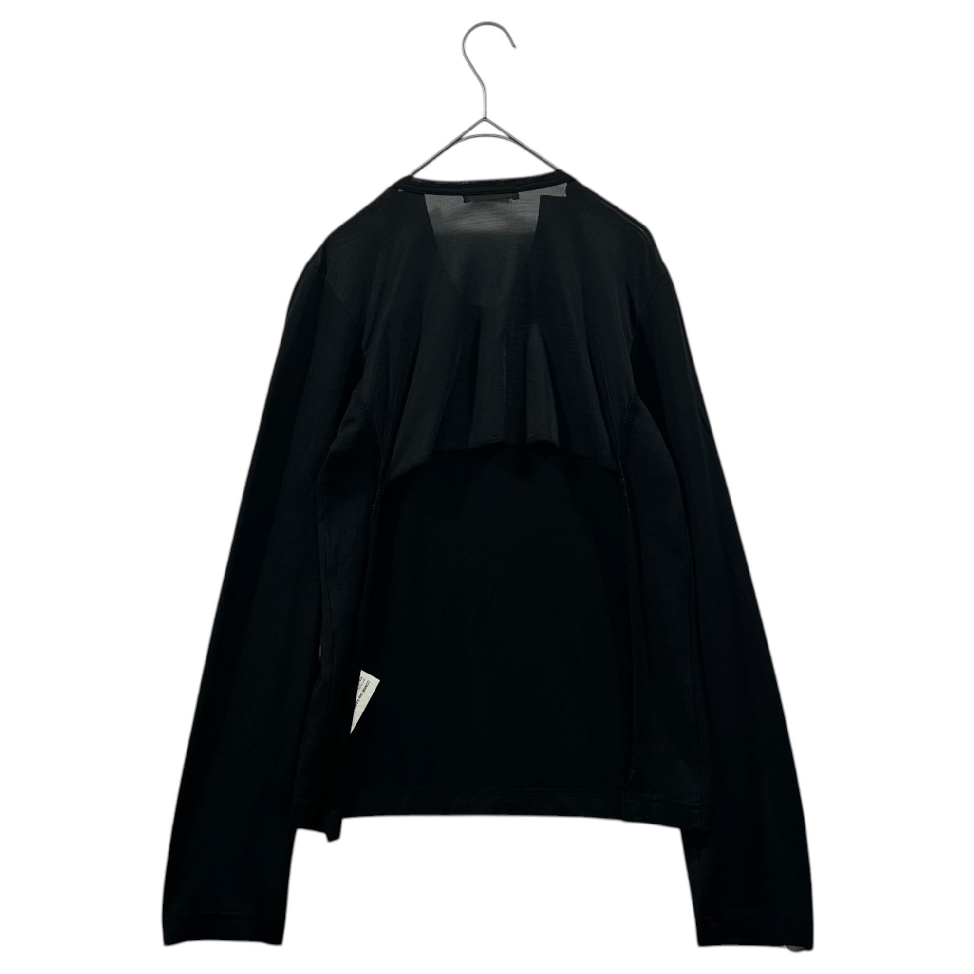 COMME des GARCONS(コムデギャルソン) 11AW Round-neck Wool Blouse 丸襟 ウール ブラウス GH-T022 S ブラック AD2011