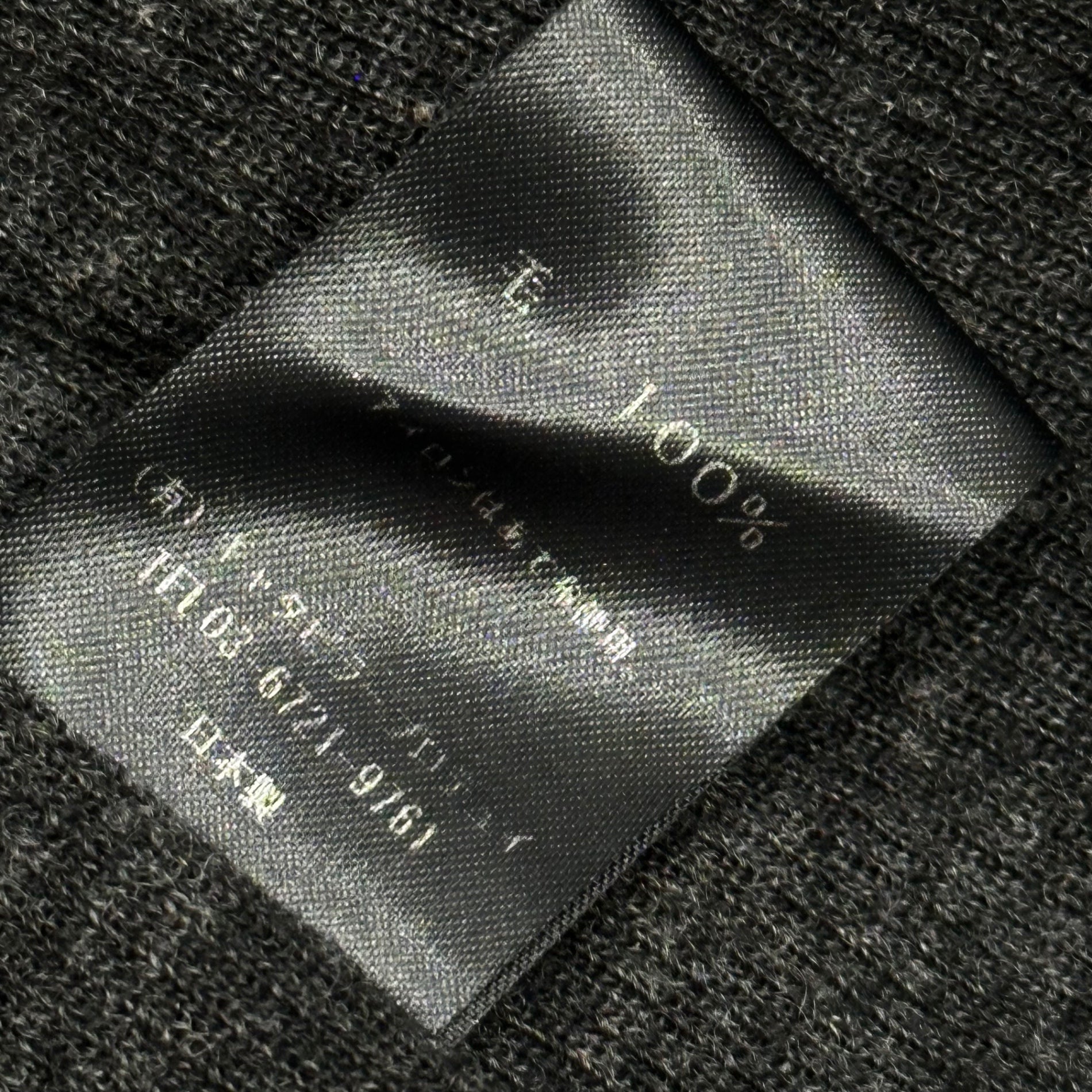 The Viridi-anne(ザヴィリディアン) 2018AW Wool Cut-Off Knit ウール カットオフ ニット VI-2964-07 1 グレー