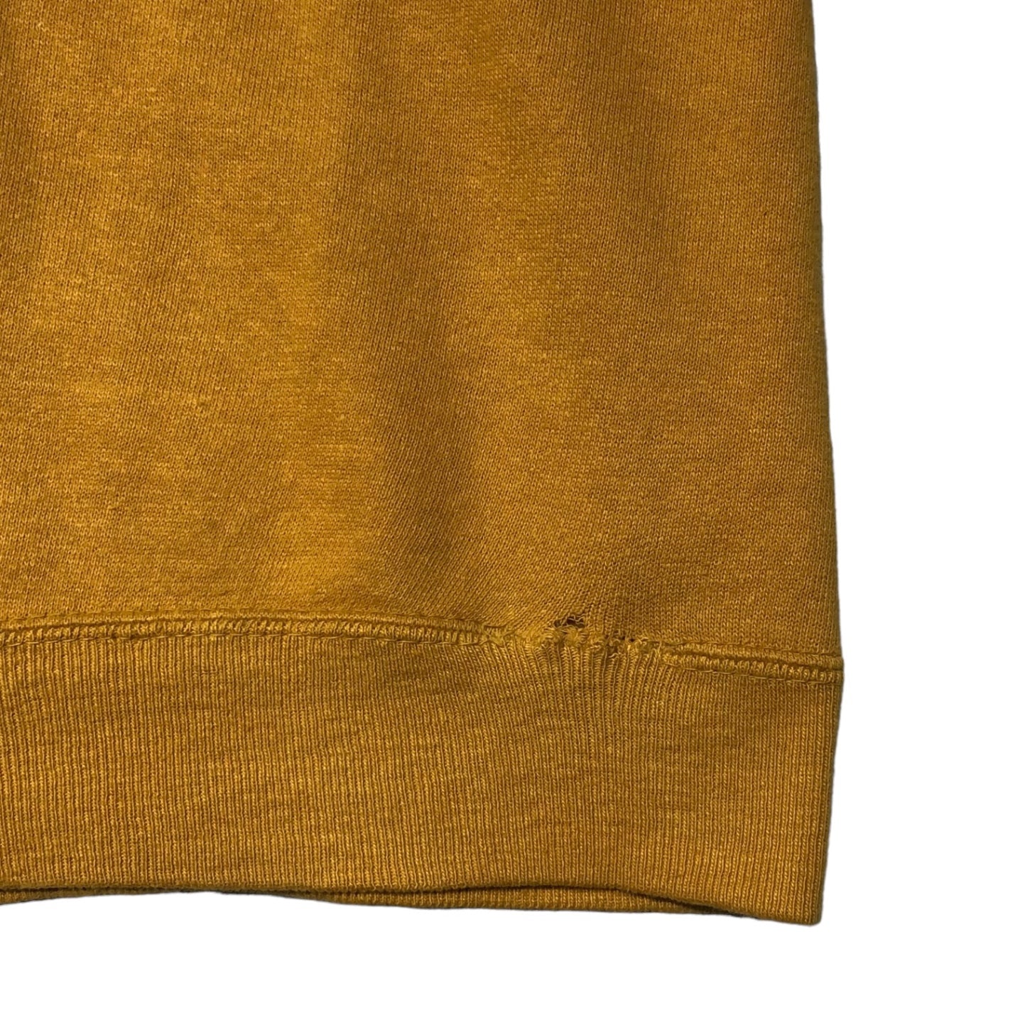 ARTEX(アルテックス アーテックス) 60's "KANSAS CITY COLLEGE" S/S sweat shirt カレッジ プリント 半袖 スウェット M イエロー 60年代 ヴィンテージ