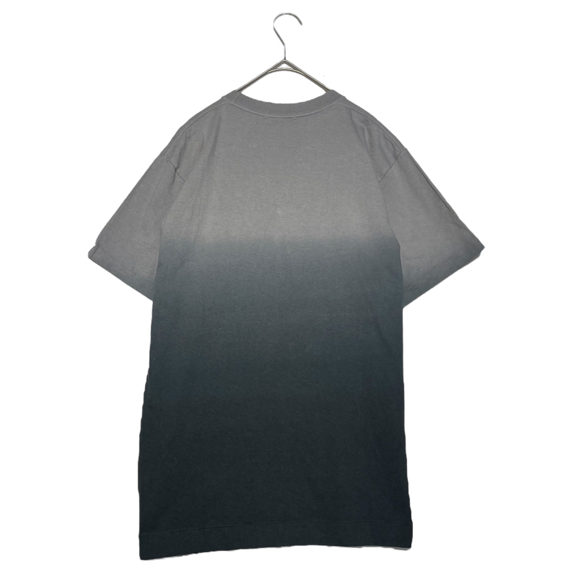 A BATHING APE(アベイシングエイプ) 00's Initial APE SHALL NEVER KILL APE Print T-shirt 初期 プリント Tシャツ M グレー×ブラック