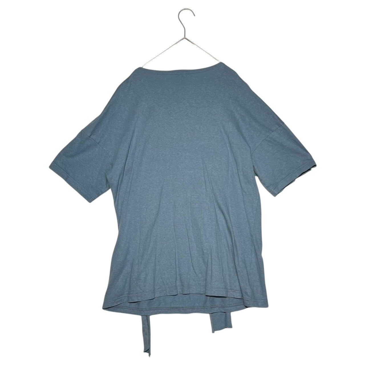 Vivienne Westwood MAN(ヴィヴィアンウエストウッドマン) Layered Stole S/ST shirt レイヤード ストール ストール Tシャツ VW-J2-88877 44(XS~S程度) スカイブルー