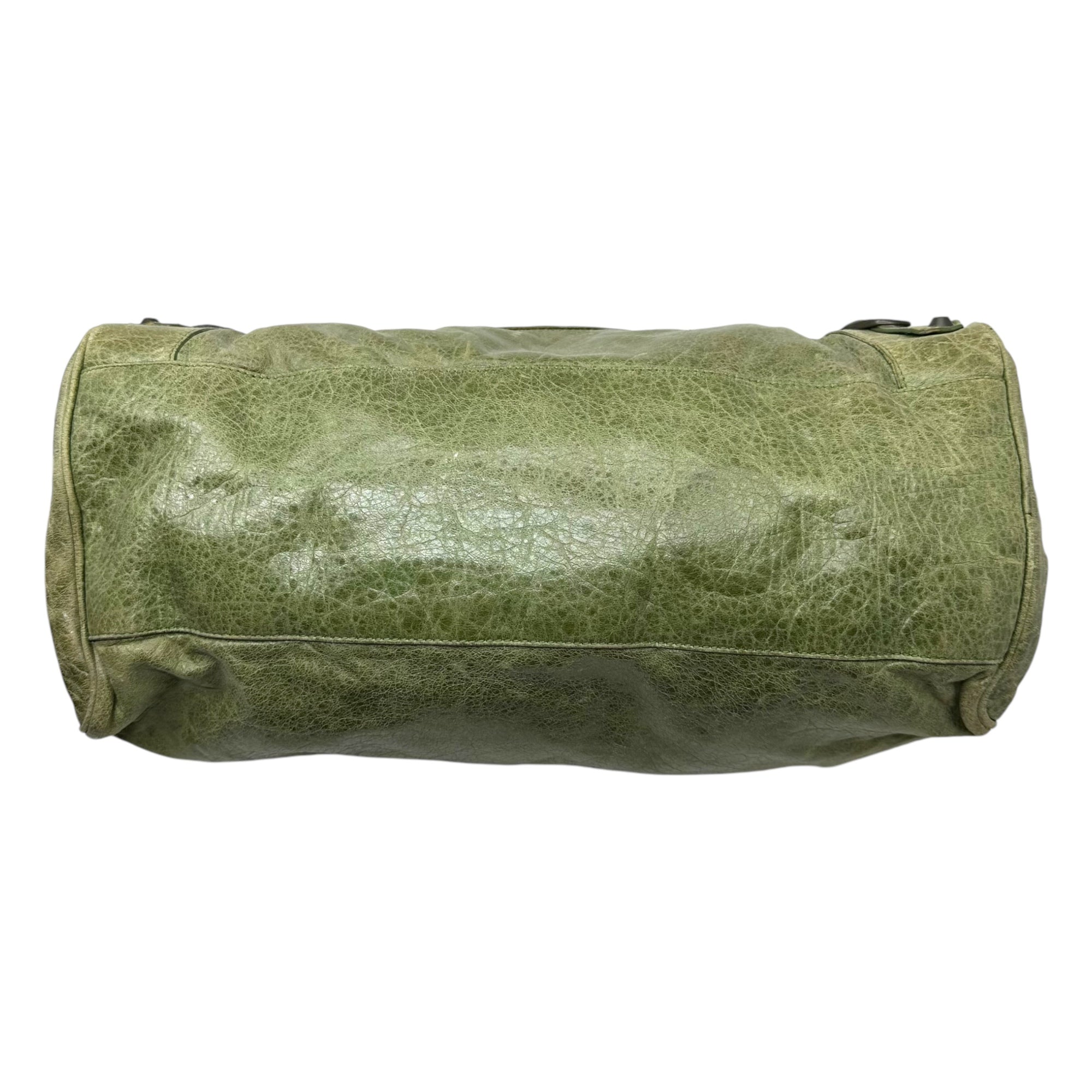 BALENCIAGA(バレンシアガ) 00's THE FIRST ザ ファースト 2WAY ショルダー バッグ 128528 502752 モスグリーン ショルダー レザー