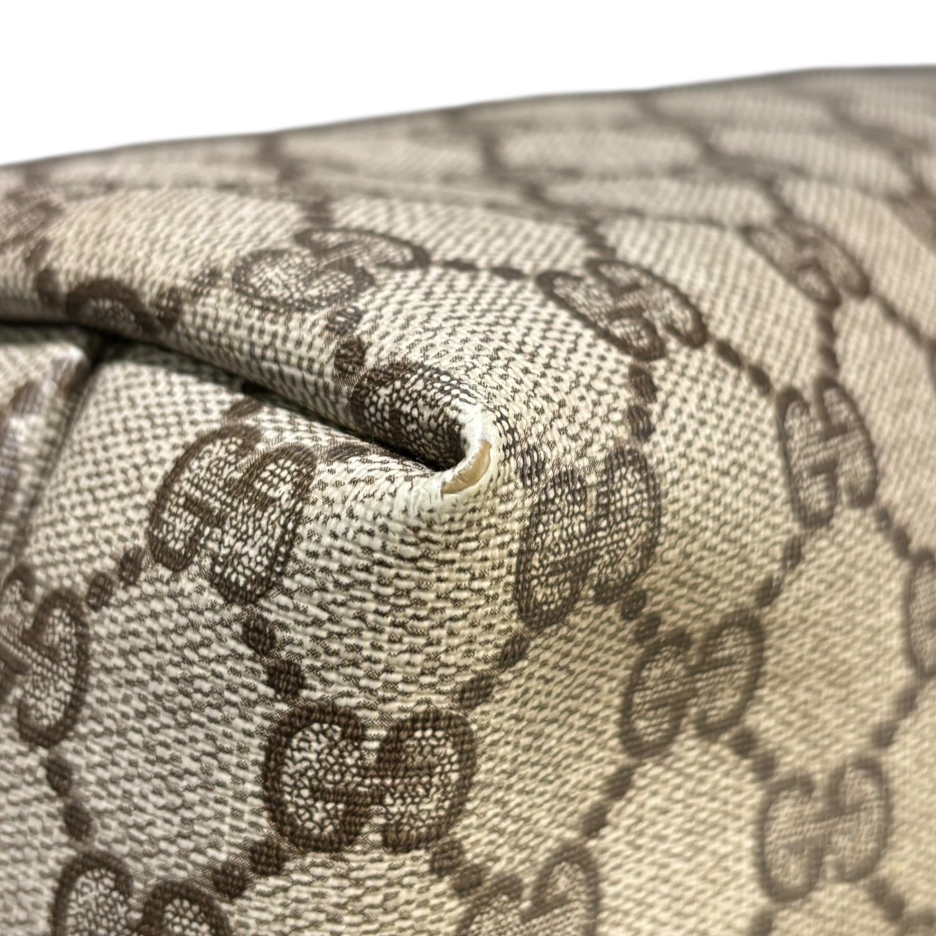 GUCCI(グッチ) GG Supreme Cherry Line Tote Bag GG スプリーム チェリーライン トート バッグ 39・02・003 ベージュ Accessory collection