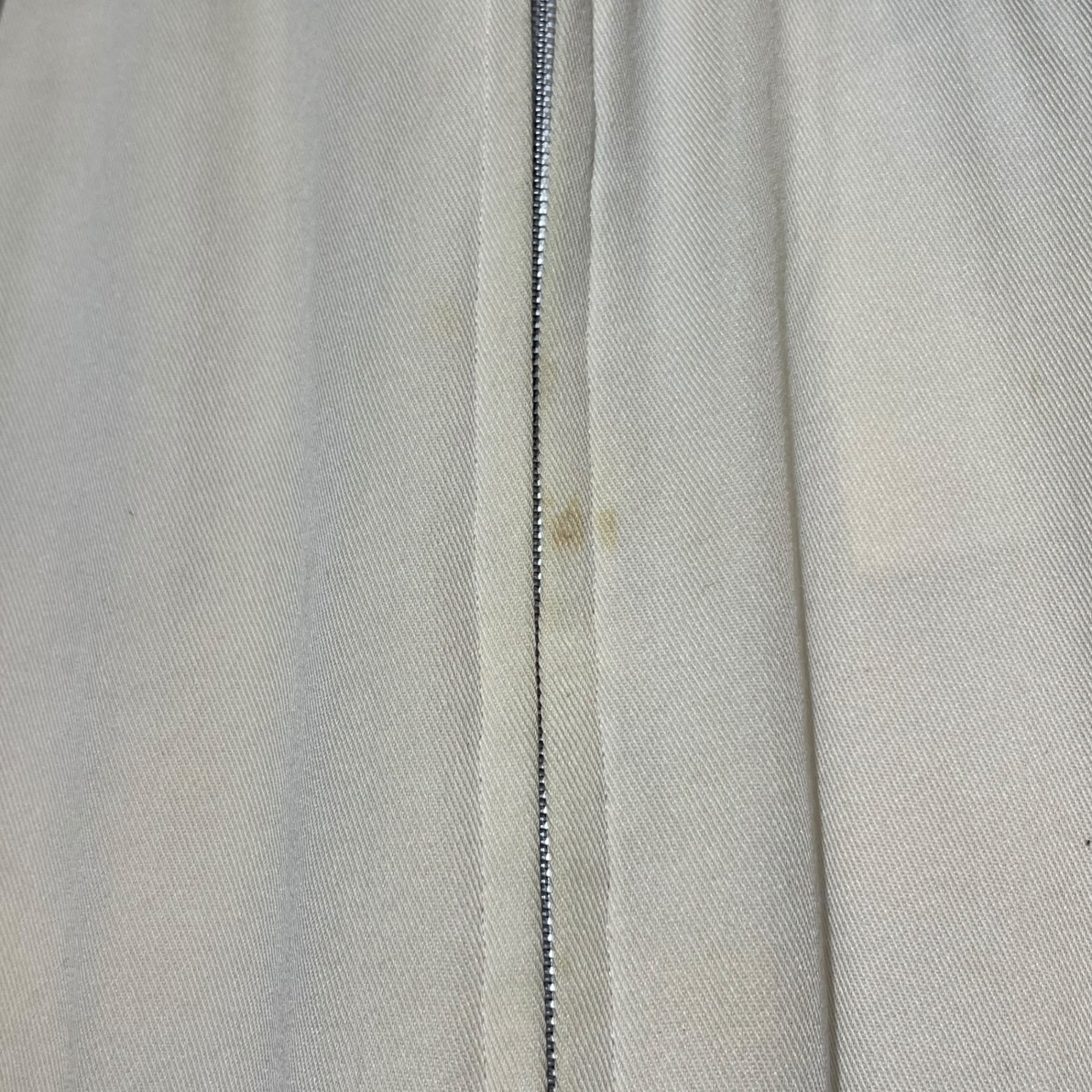 COMME des GARCONS HOMME PLUS(コムデギャルソンオムプリュス) 93SS Back switching zip up jacket 背中切替 ジップアップ ジャケット PJ-11047S S アイボリー×ベージュ AD1992