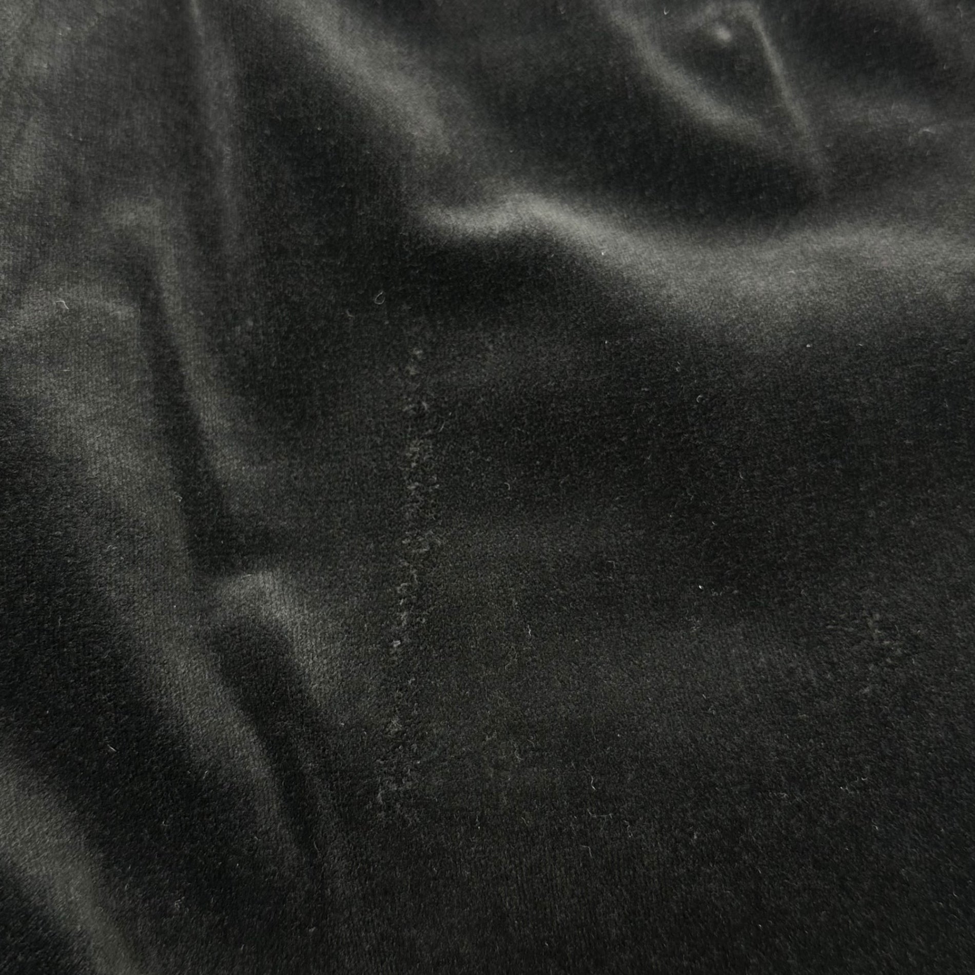 COMME des GARCONS HOMME PLUS(コムデギャルソンオムプリュス) 19AW Side Chapter Velour Tuck Pants 側章 ベロア タック パンツ PD-P009 M ブラック AD2019 スラックス ワイド テーパード