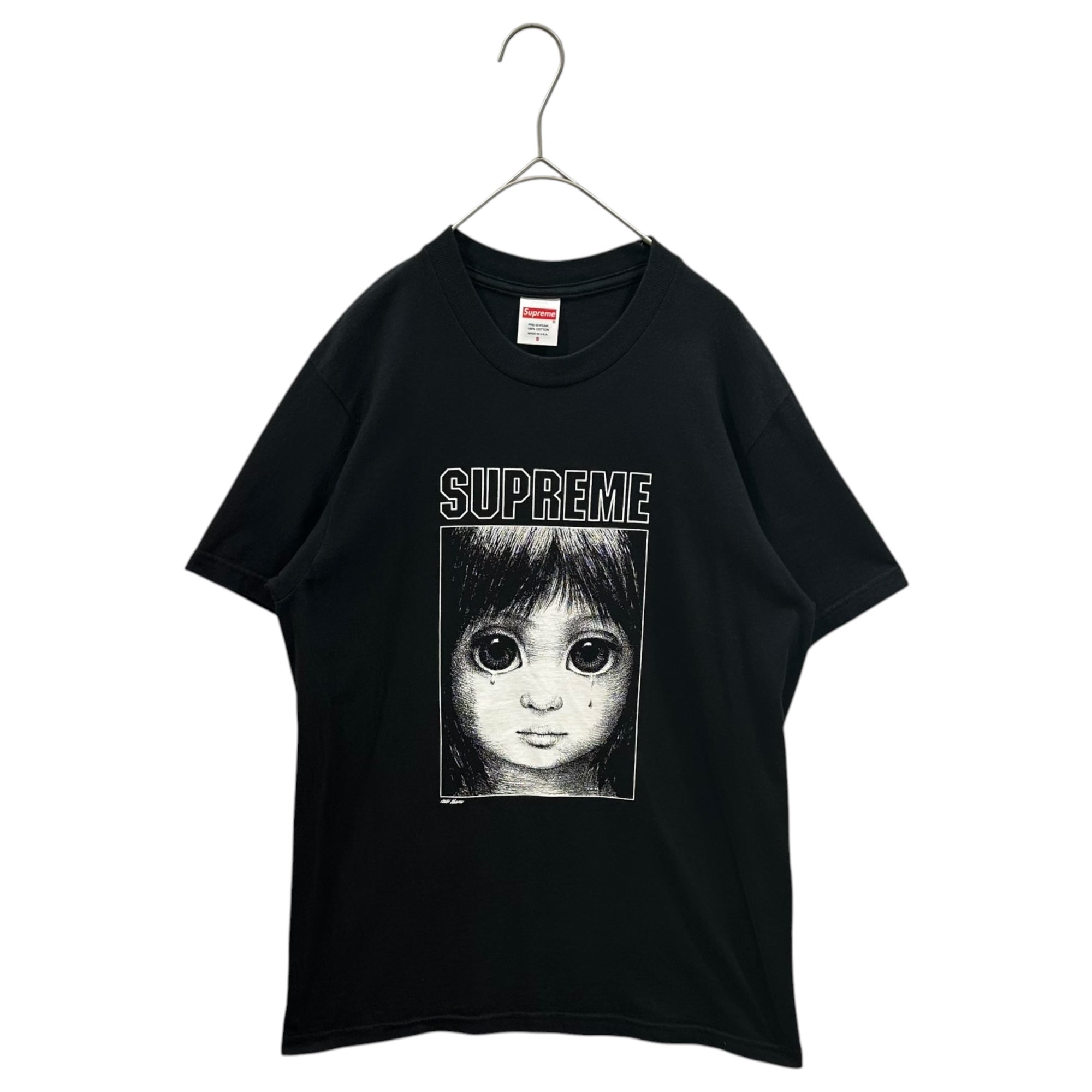 SUPREME(シュプリーム) 2024SS Margaret Keane Teardrop Tee マーガレット キーン ティアードロップ Tシャツ S ブラック 半袖