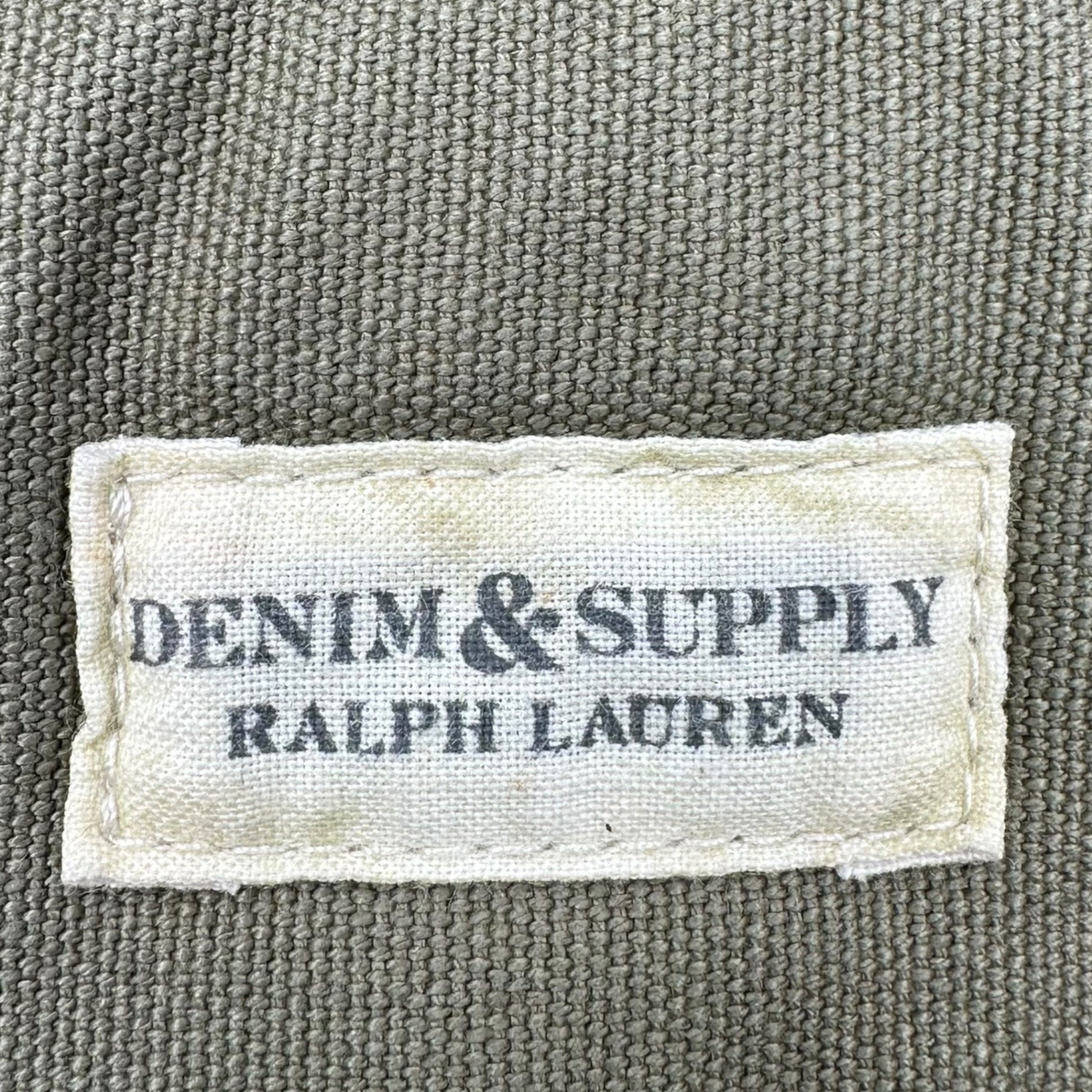 DENIM & SUPPLY RALPH LAUREN(デニム&サプライラルフローレン) Camouflage Ripstop Big Tote Bag カモフラ リップストップ ビッグ トート バッグ カーキ