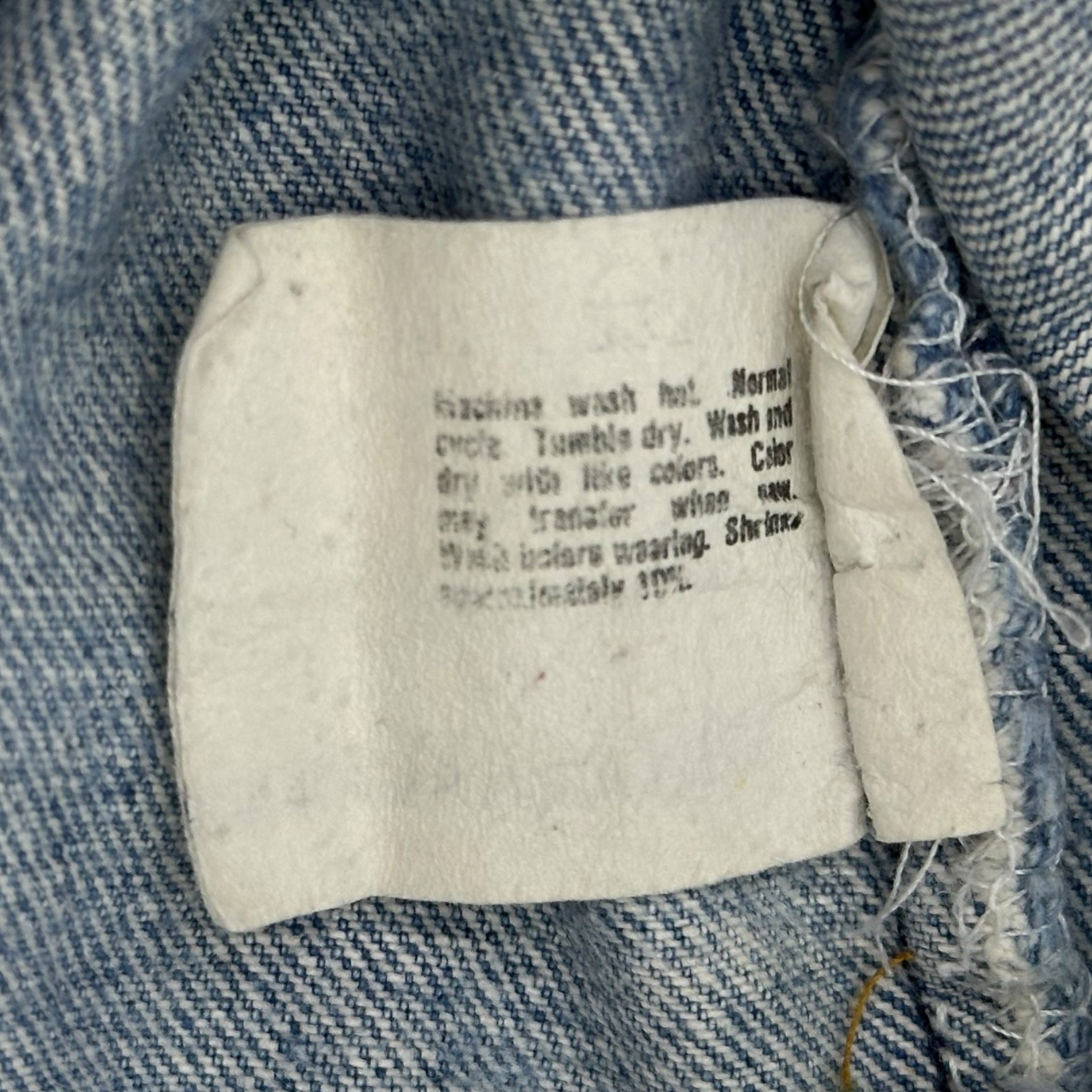 Levi's(リーバイス) 80's 501 USA made Vintage Straight Denim Pants ヴィンテージ ストレート デニム パンツ 501-558 W27.5(実寸約70cm) インディゴ 80年代 脇割り スモールe ハチマル USA製 532裏ボタン