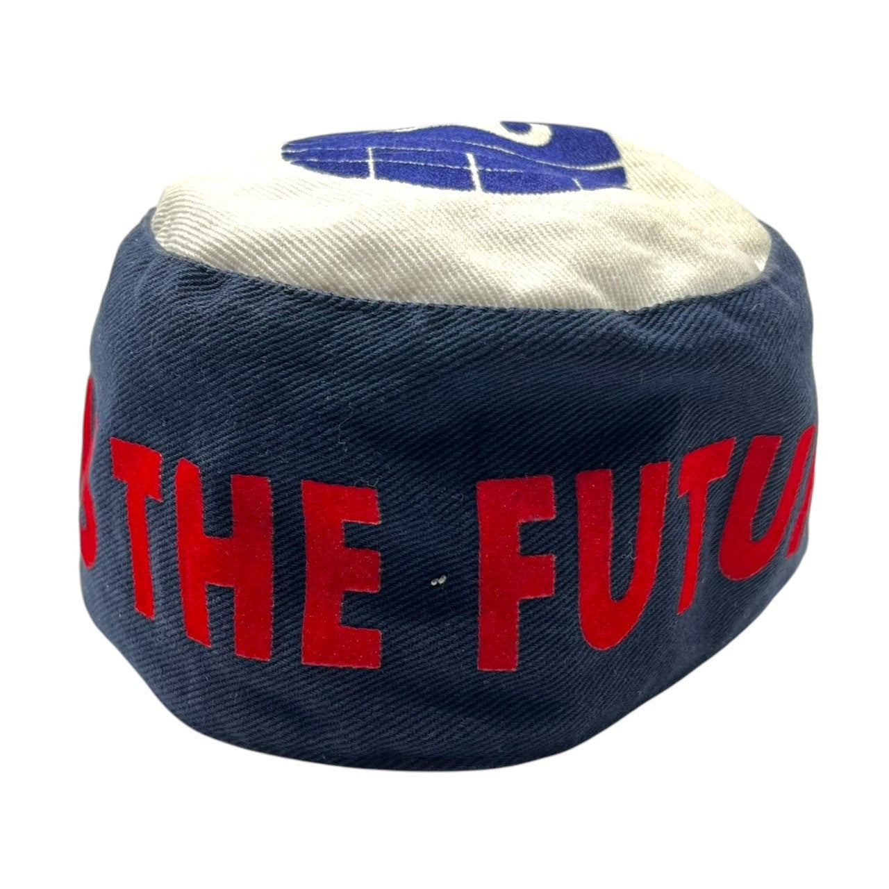 W.&L.T.(ウォルト) Vintage PukPuk Cap ヴィンテージ パクパク キャップ 2 ネイビー×ホワイト MADE IN ITALY 稀少品