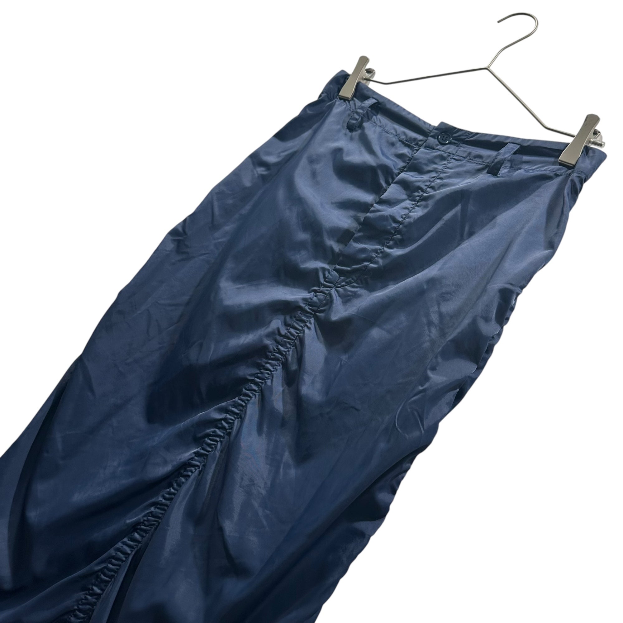 tricot COMME des GARCONS(トリココムデギャルソン) 2000AW Back-Slit Nylon Tech Skirt バックスリット ナイロン テック スカート TS-02050S S ブルー AD2000 00s アーカイブ