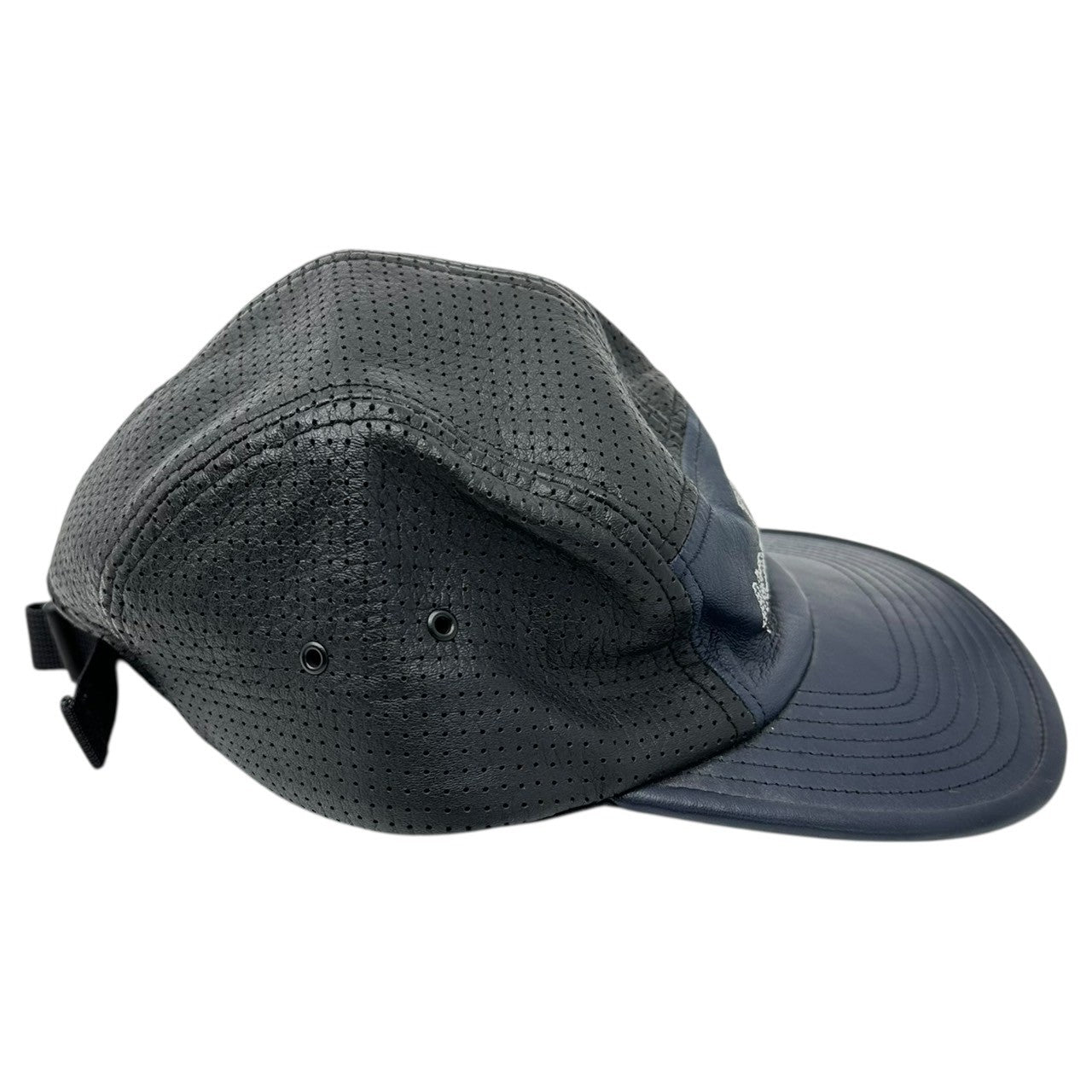 THE NORTH FACE PURPLE LABEL(ノースフェイスパープルレーベル) FIELD LEATHER CAP - NAVY フィールド レザー キャップ NN8900N ブラック 帽子 ラム 本革