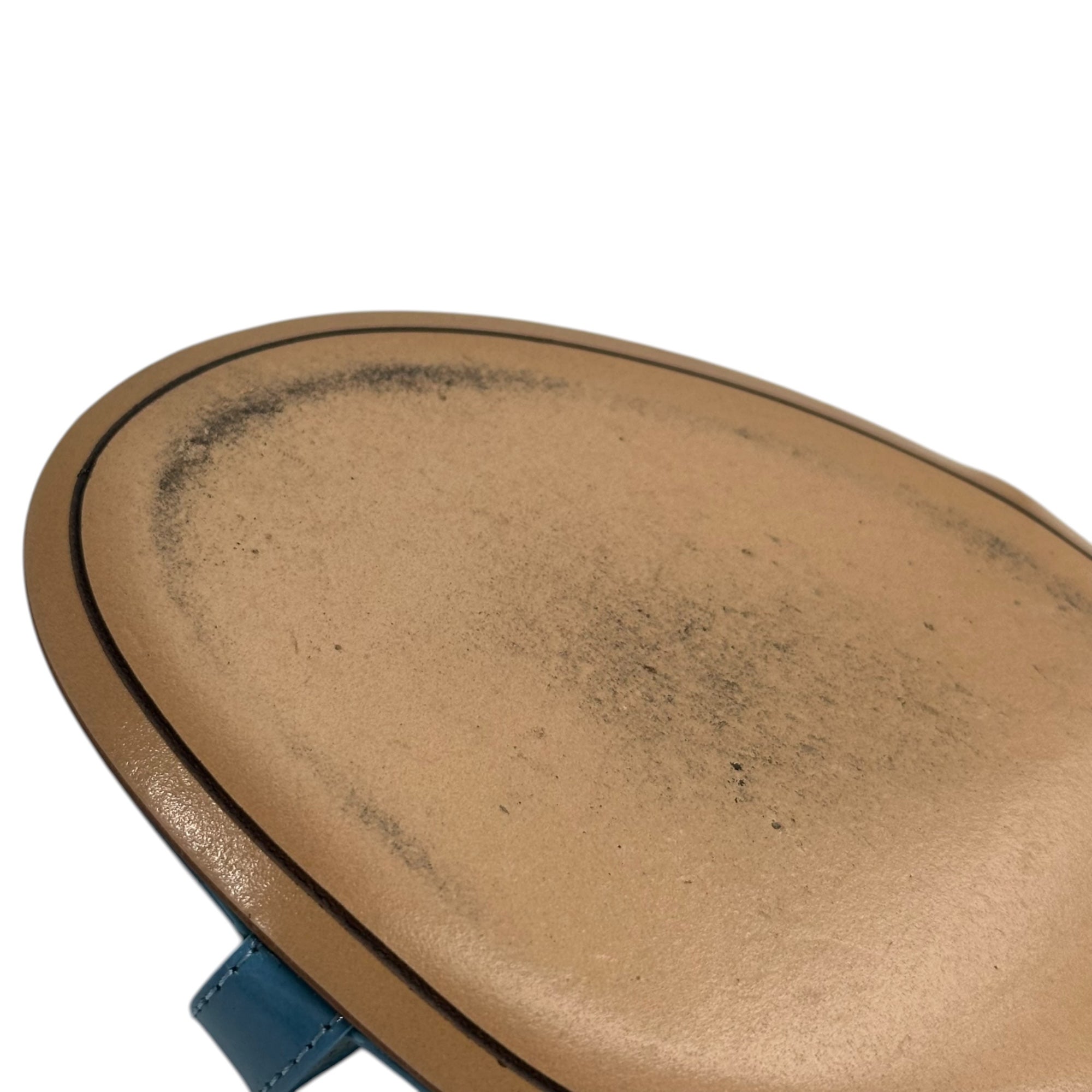 LOUIS VUITTON(ルイヴィトン) Vernis Ribbon Mules ヴェルニ リボン ミュール 35(22.5cm程度) スカイブルー RO0104 サンダル