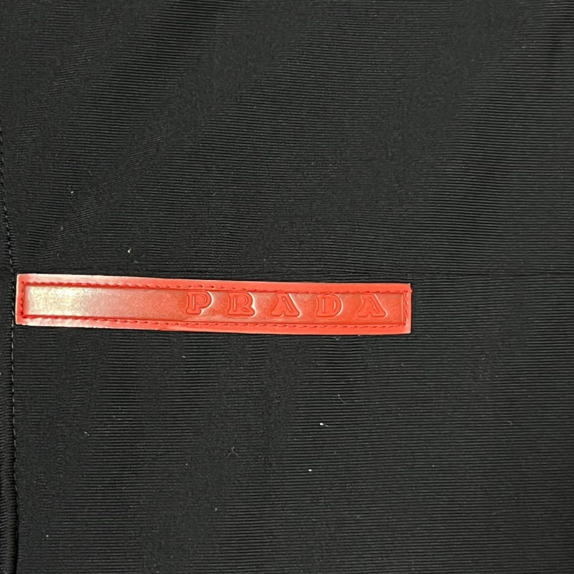 PRADA SPORT(プラダスポーツ) stretch back pocket t-shirt ストレッチ バックポケット Tシャツ ブラック