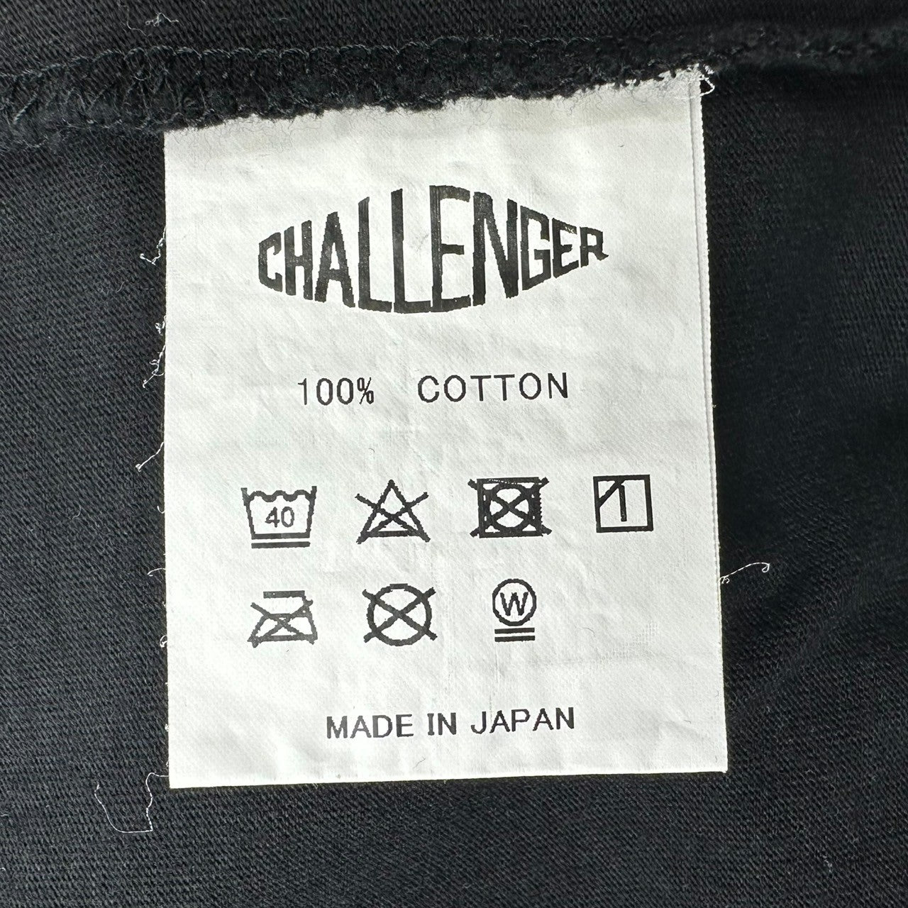 CHALLENGER(チャレンジャー) Fire logo short sleeve T-shirt ファイヤー ロゴ 半袖 Tシャツ XXL ブラック