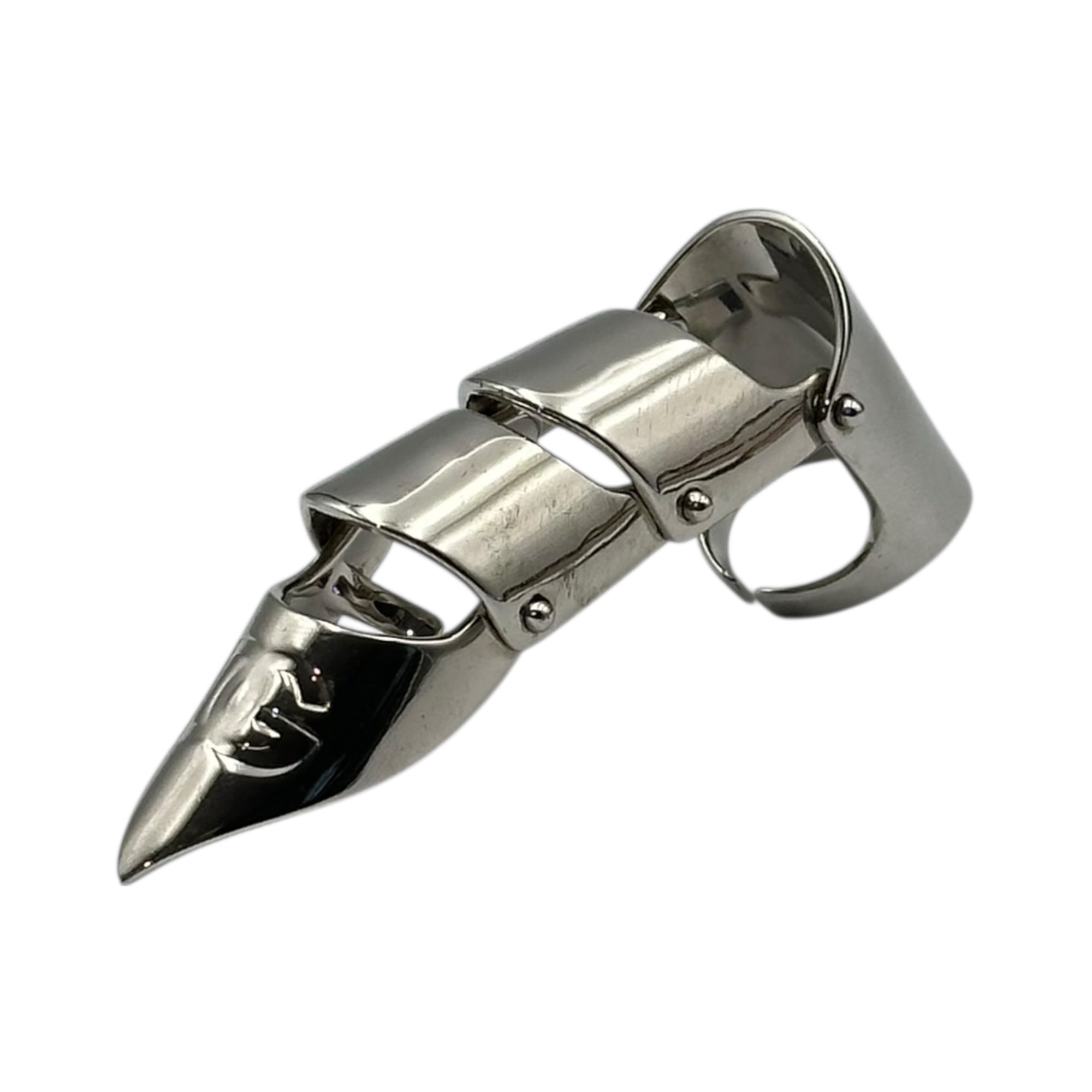 DOLCE&GABBANA(ドルチェ&ガッバーナドルガバ) 4-Piece Armor Ring 4連 アーマーリング 爪 指輪 20号 シルバー