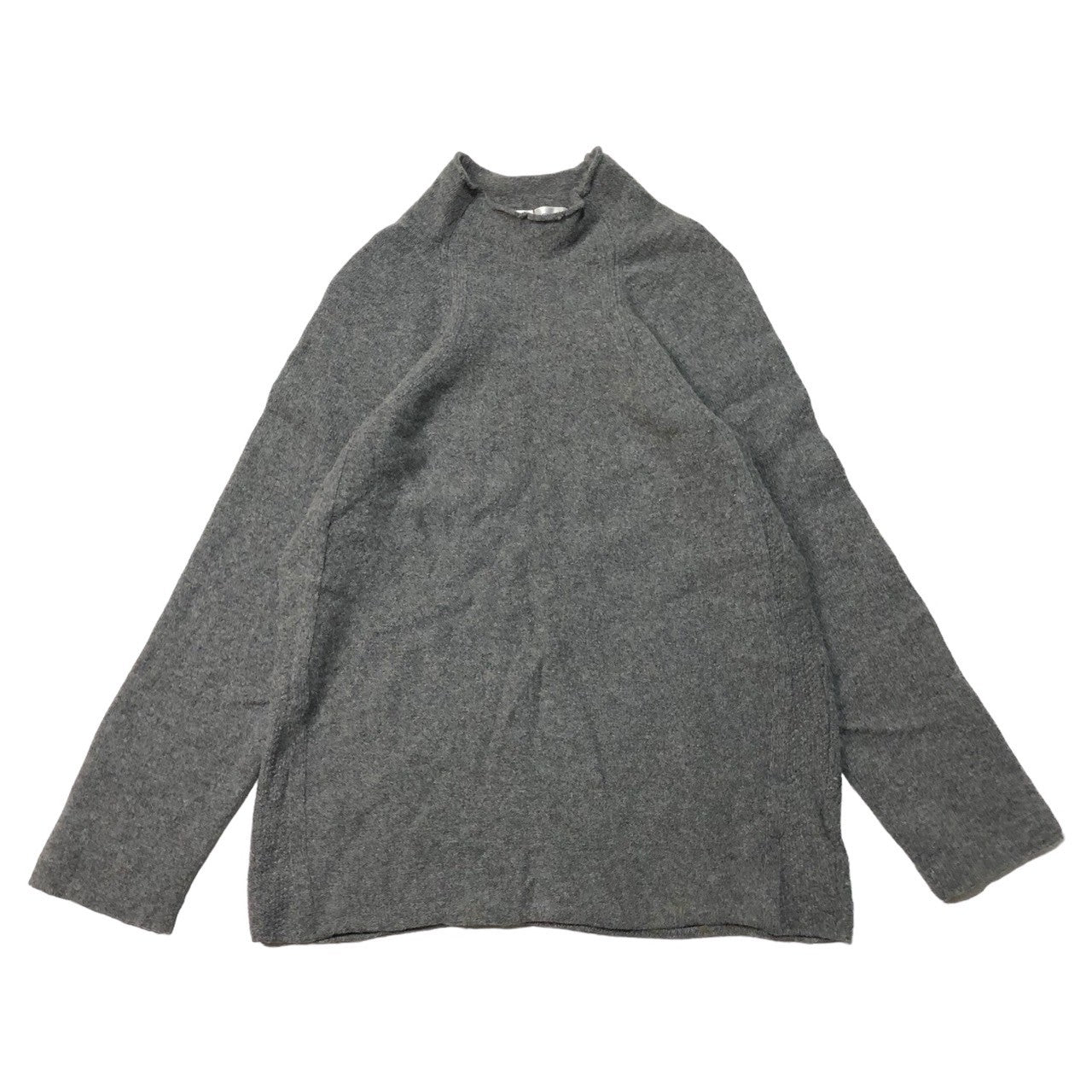 COMME des GARCONS SHIRT(コムデギャルソンシャツ) OLD High neck wool knit pullover オールド  ハイネックウールニットプルオーバー W12302 M グレー