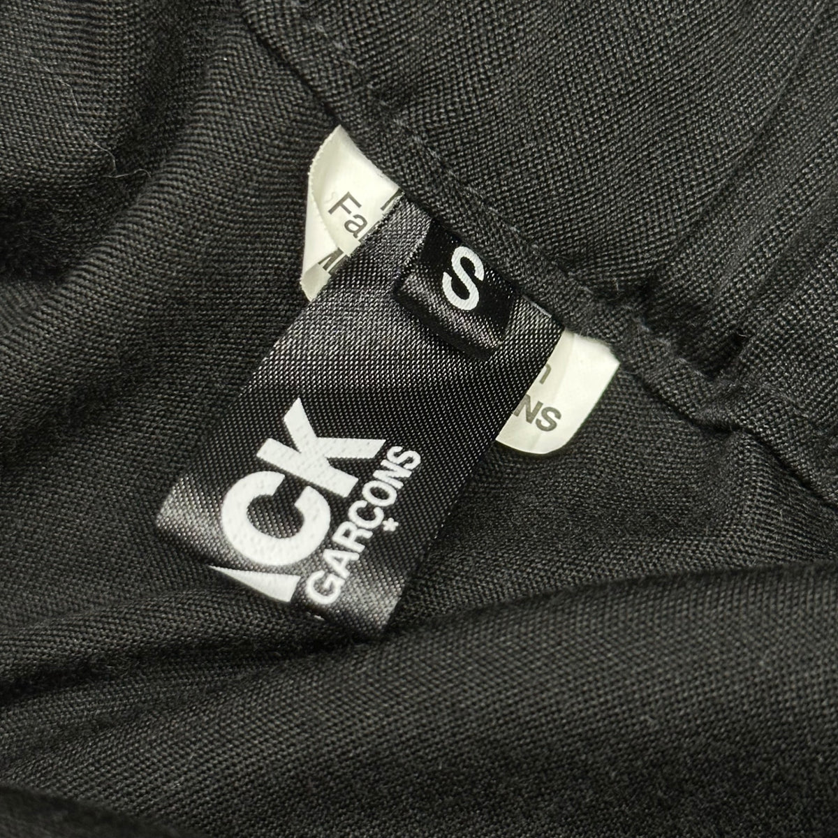 BLACK COMME des GARCONS(ブラックコムデギャルソン) 2018SS Panel Penguin Sarouel Pants パネル ペンギン サルエル パンツ 1A-P012 S ブラック AD2017