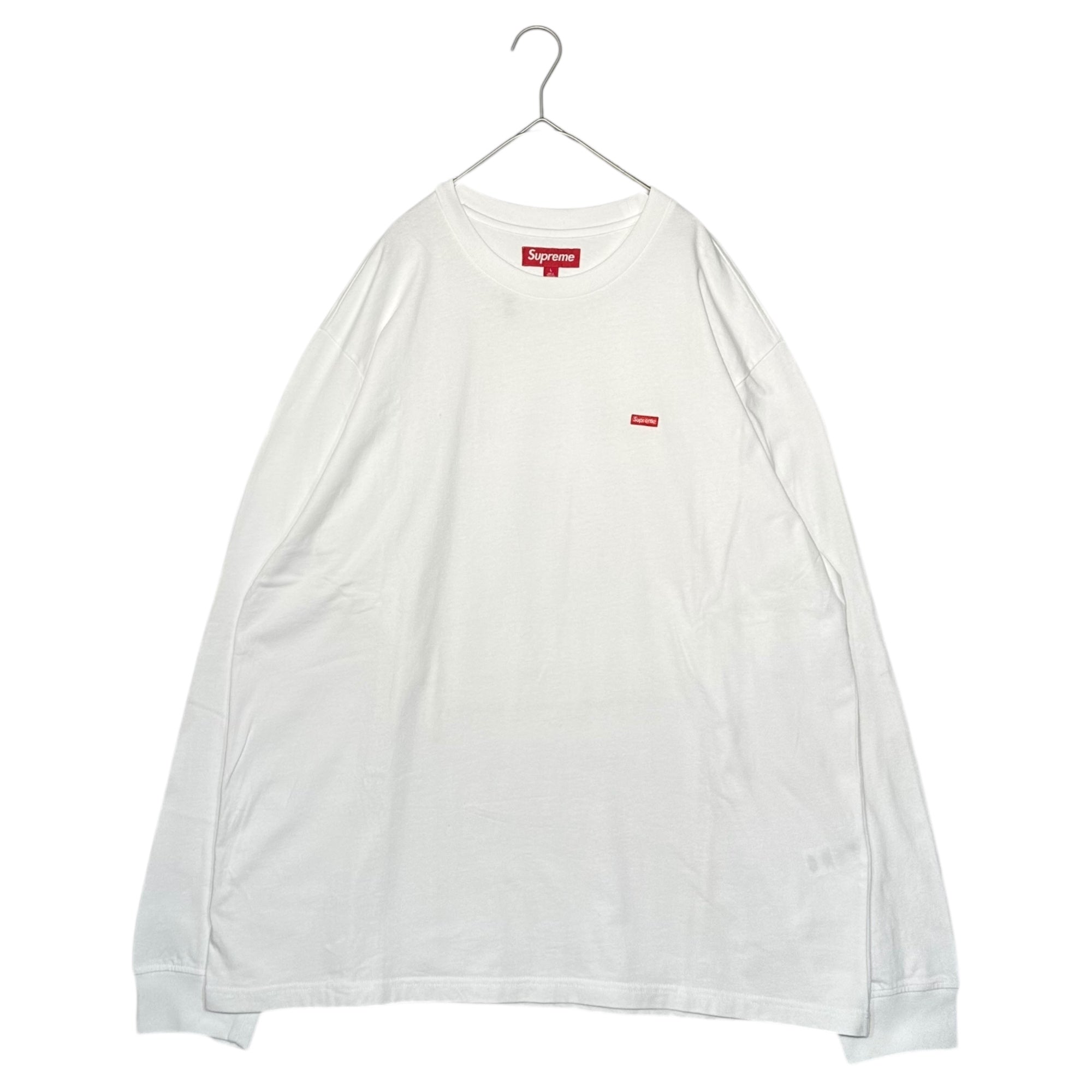 SUPREME(シュプリーム) 25SS Small Box L/S Tee スモール ボックスロゴ 長袖 Tシャツ ロンT L ホワイト×レッド