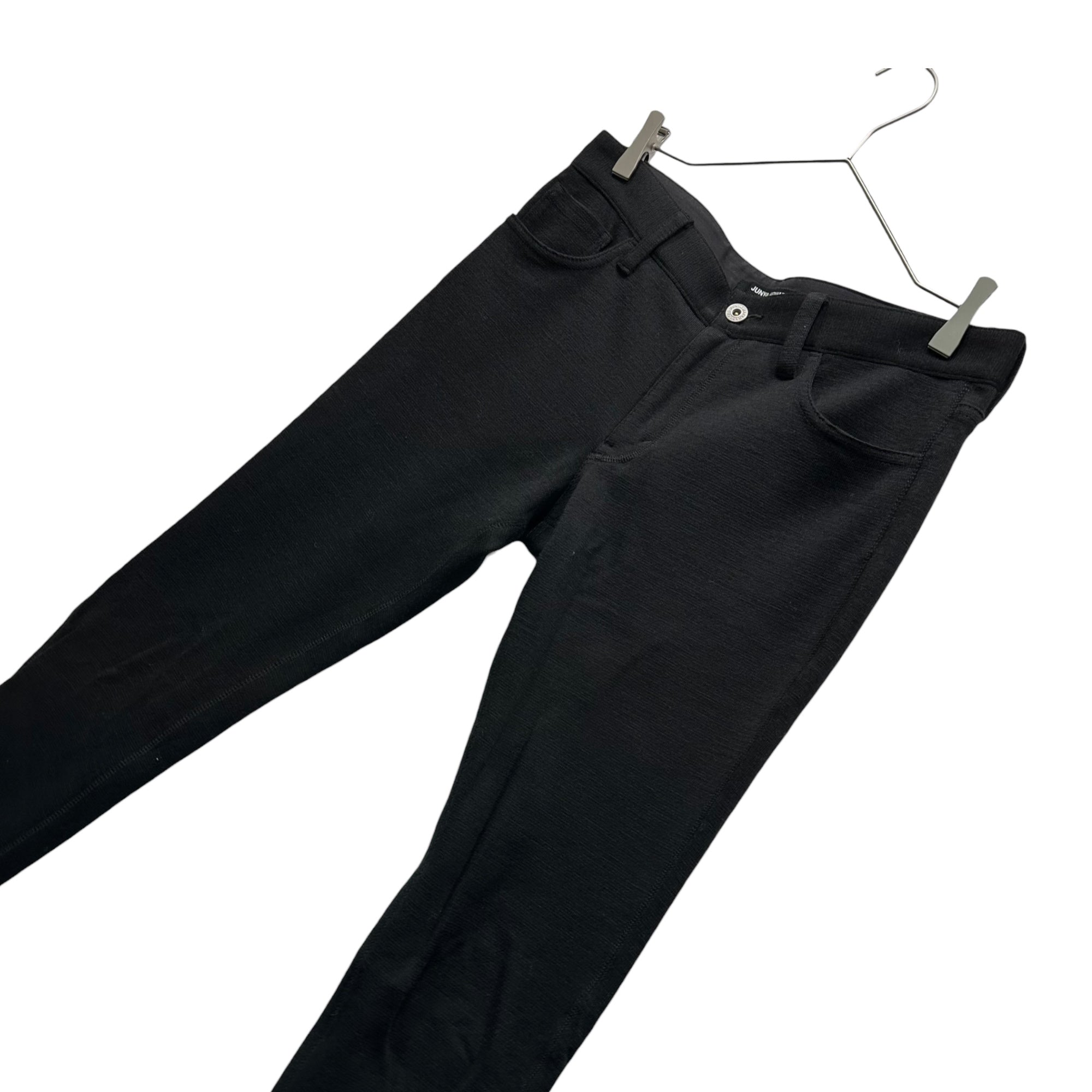COMME des GARCONS JUNYA WATANABE(コムデギャルソンジュンヤワタナベ) 15AW Wool Slim Tapered Pants ウール スリム テーパード パンツ JP-P023 M ブラック AD2015