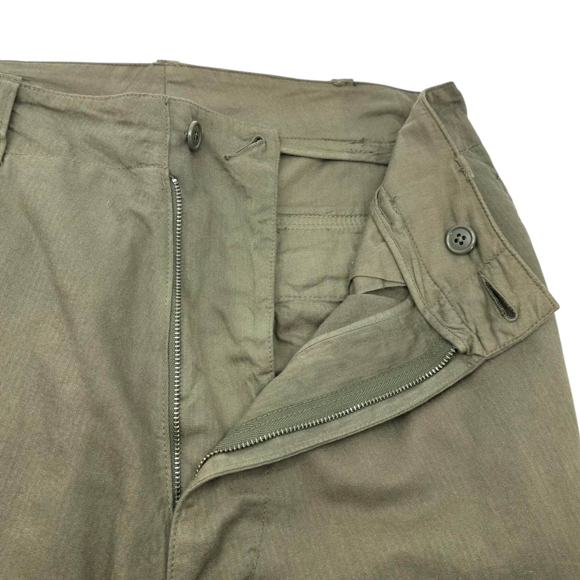 YOHJI YAMAMOTO POUR HOMME(ヨウジヤマモトプールオム) Cotton linen wide sarouel cargo pants コットン リネン ワイド サルエル カーゴパンツ HO-P55-057 3(L程度) カーキ