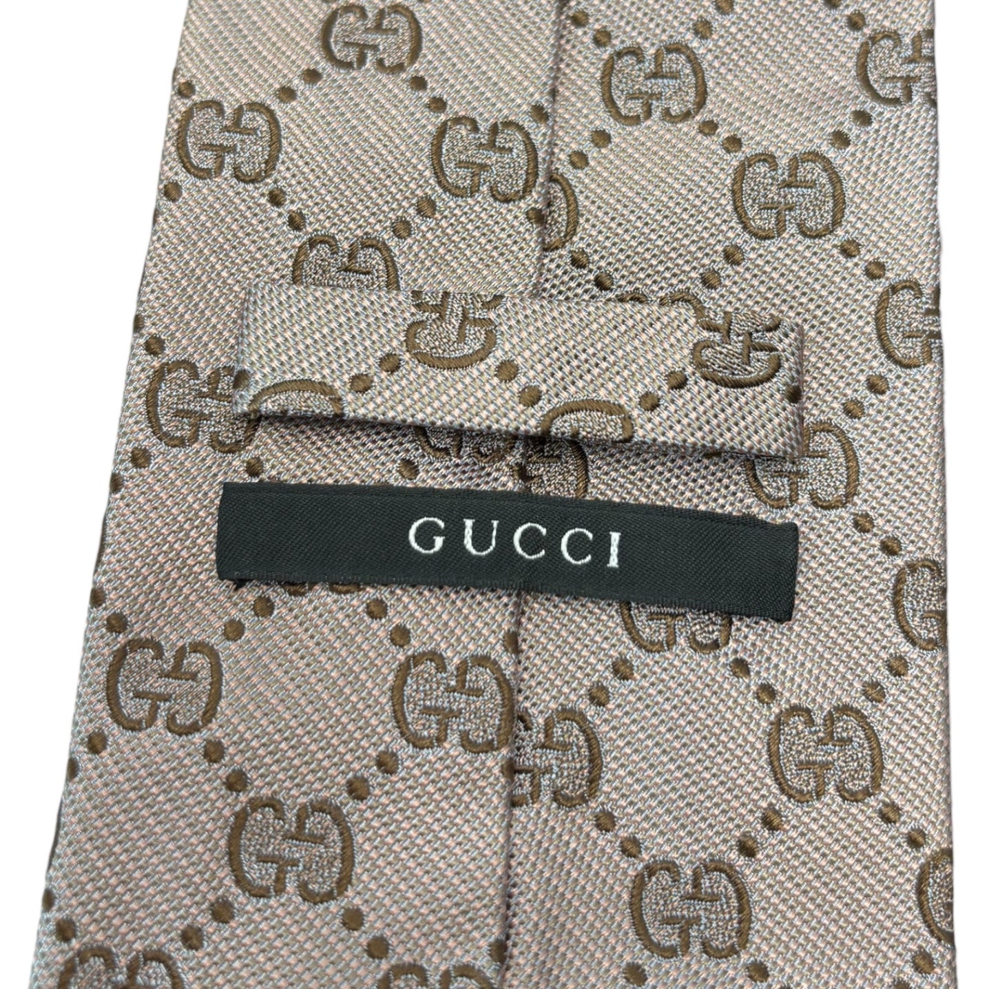 GUCCI(グッチ) GG Silk Tie GG シルク ネクタイ ピンク