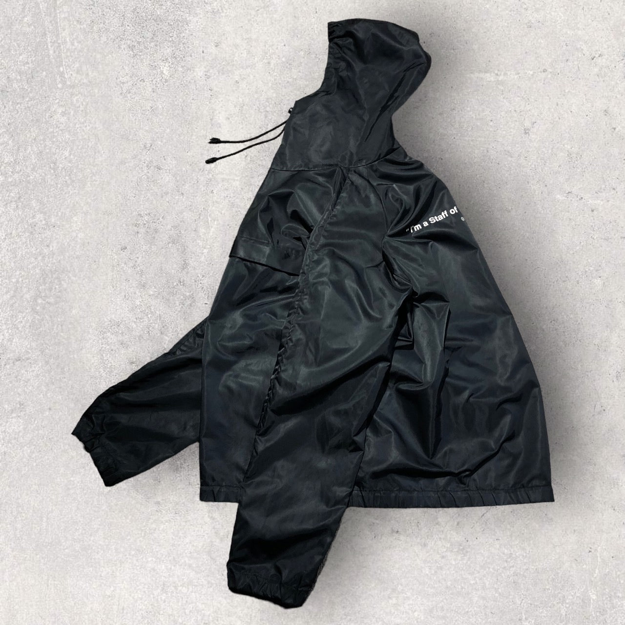 UNDERCOVER(アンダーカバー) スタッフアノラックパーカー/スタッフコート L ブラック