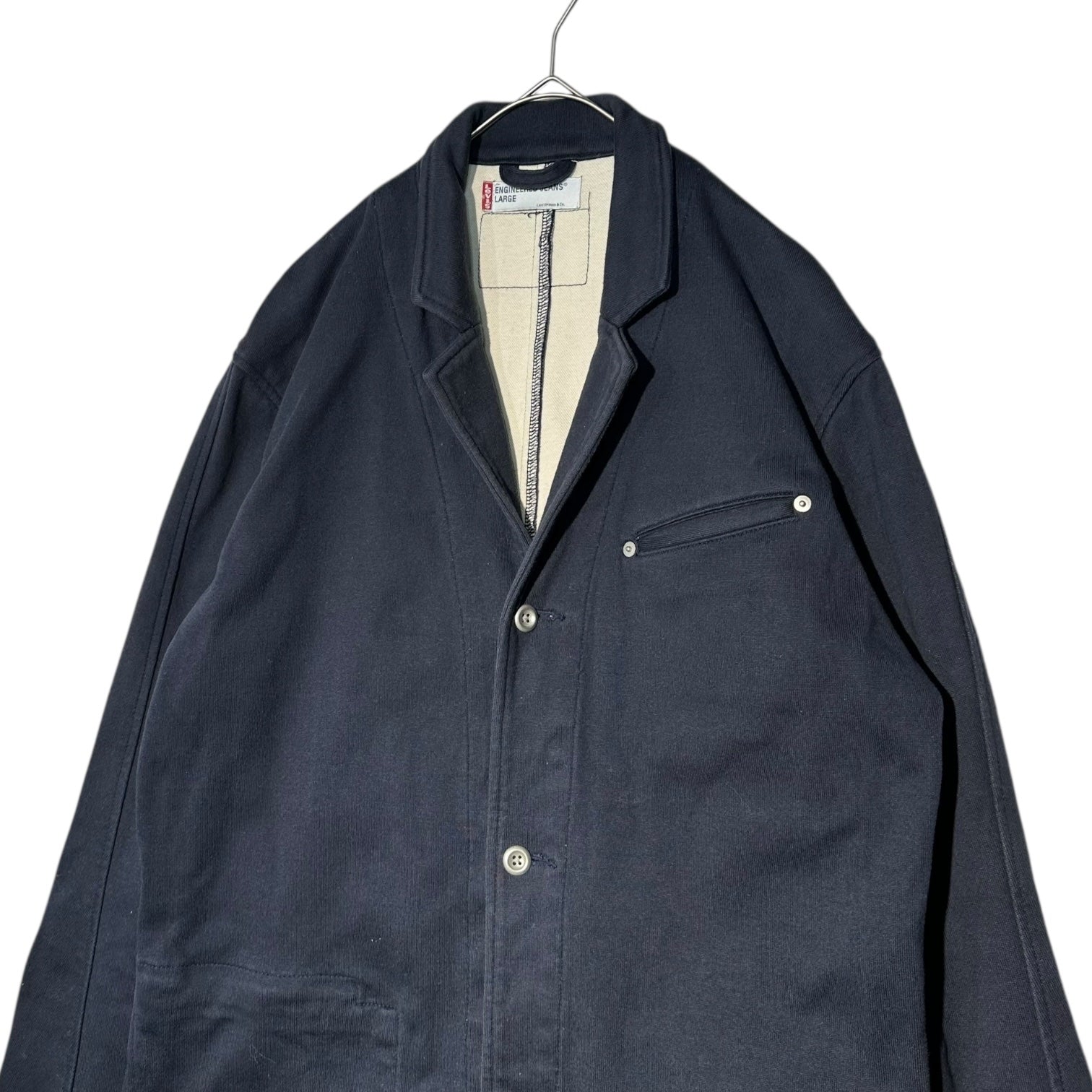 Levi's Engineered Jeans(リーバイスエンジニアドジーンズ) 00's Cotton 3B Blazer コットン 3B ブレザー 70104-80 L ネイビー テーラード ジャケット