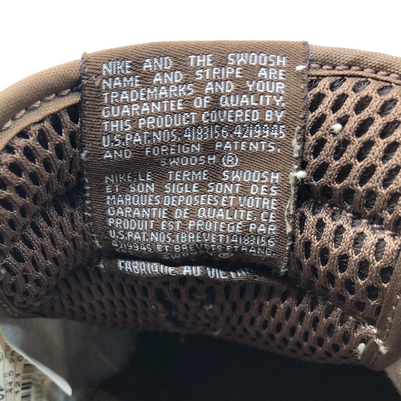 NIKE(ナイキ) 2003's AIR FORCE 1 LOW NYC エアフォース ワン 306509-121 28.5cm ホワイト×ブラウン