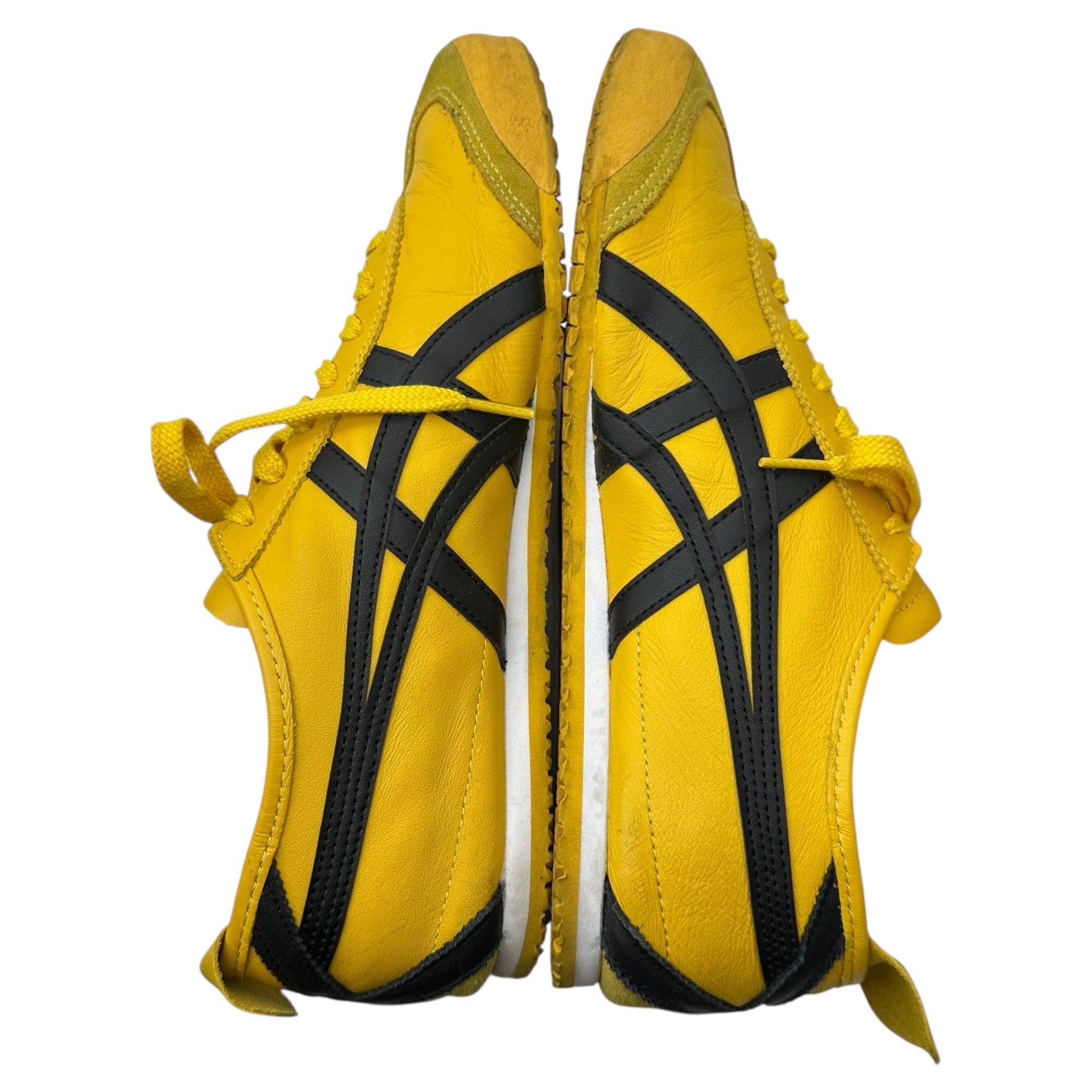 Onitsuka Tiger(オニツカタイガー) MEXICO66 メキシコ ローカット スニーカー F580223 28.5cm イエロー×ブラック