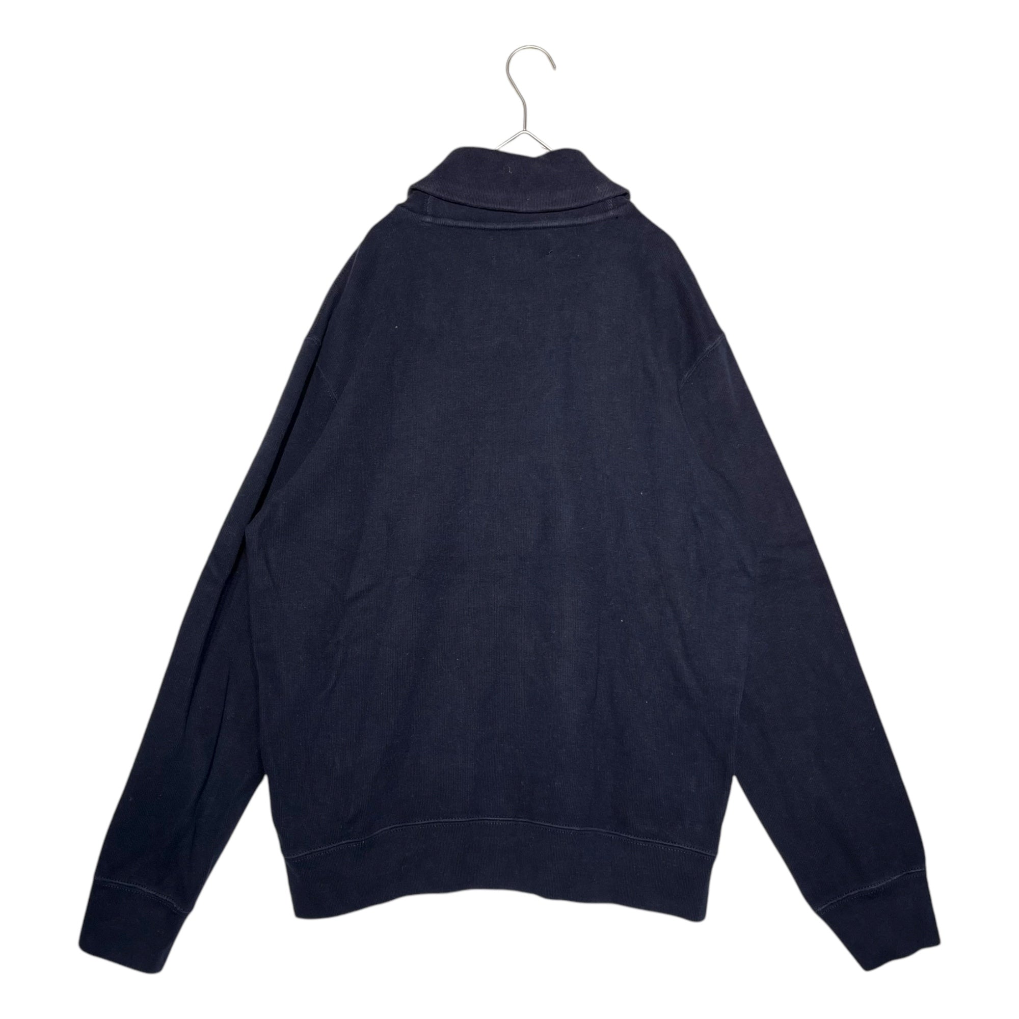 POLO RALPH LAUREN(ポロラルフローレン) shawl collar knit sweatshirt ショールカラー ニット スウェット MNBLKNIM1L00266 L ネイビー