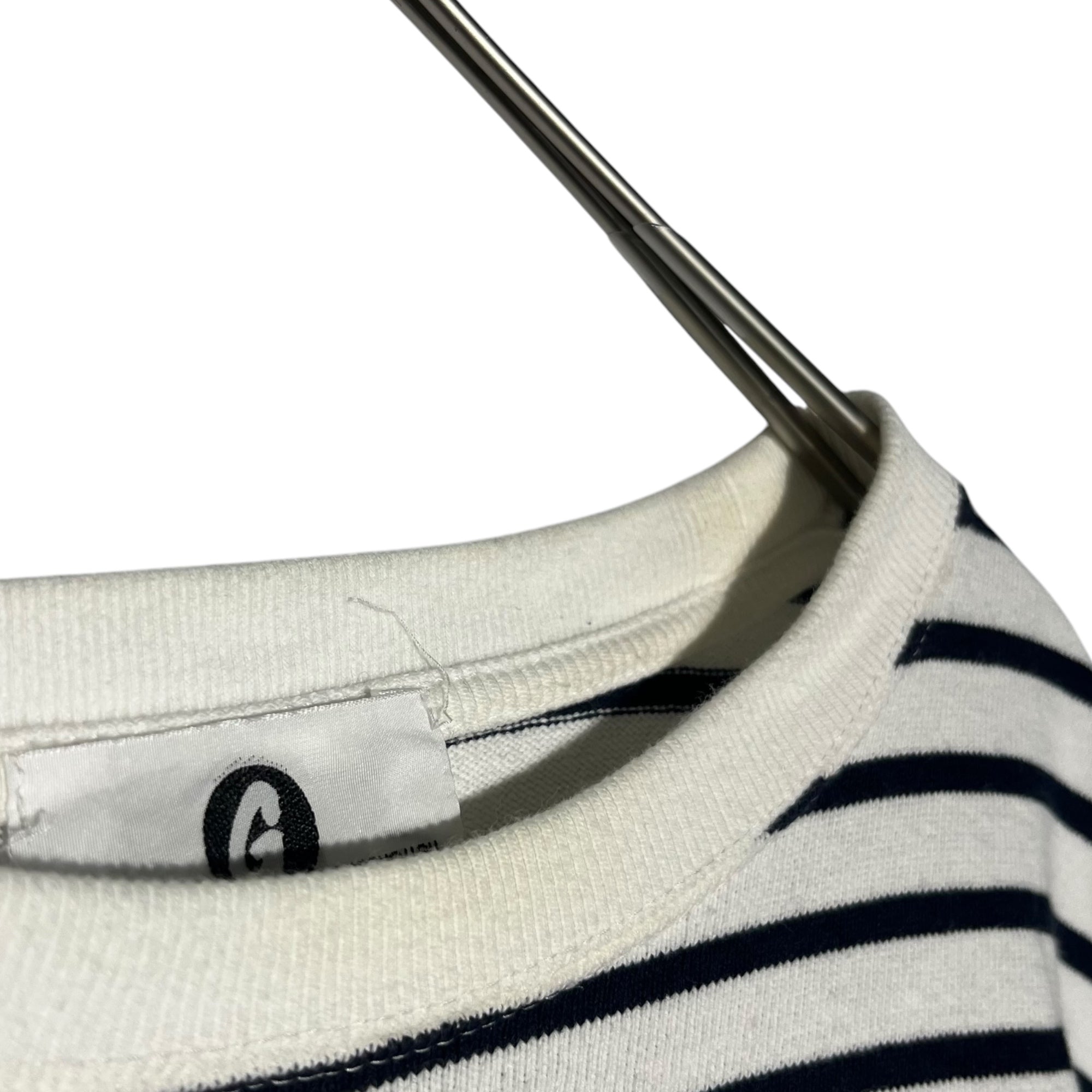 GOODENOUGH(グッドイナフ) Switching border T-shirt 切替 ボーダー Tシャツ 復刻 M ホワイト×ネイビー