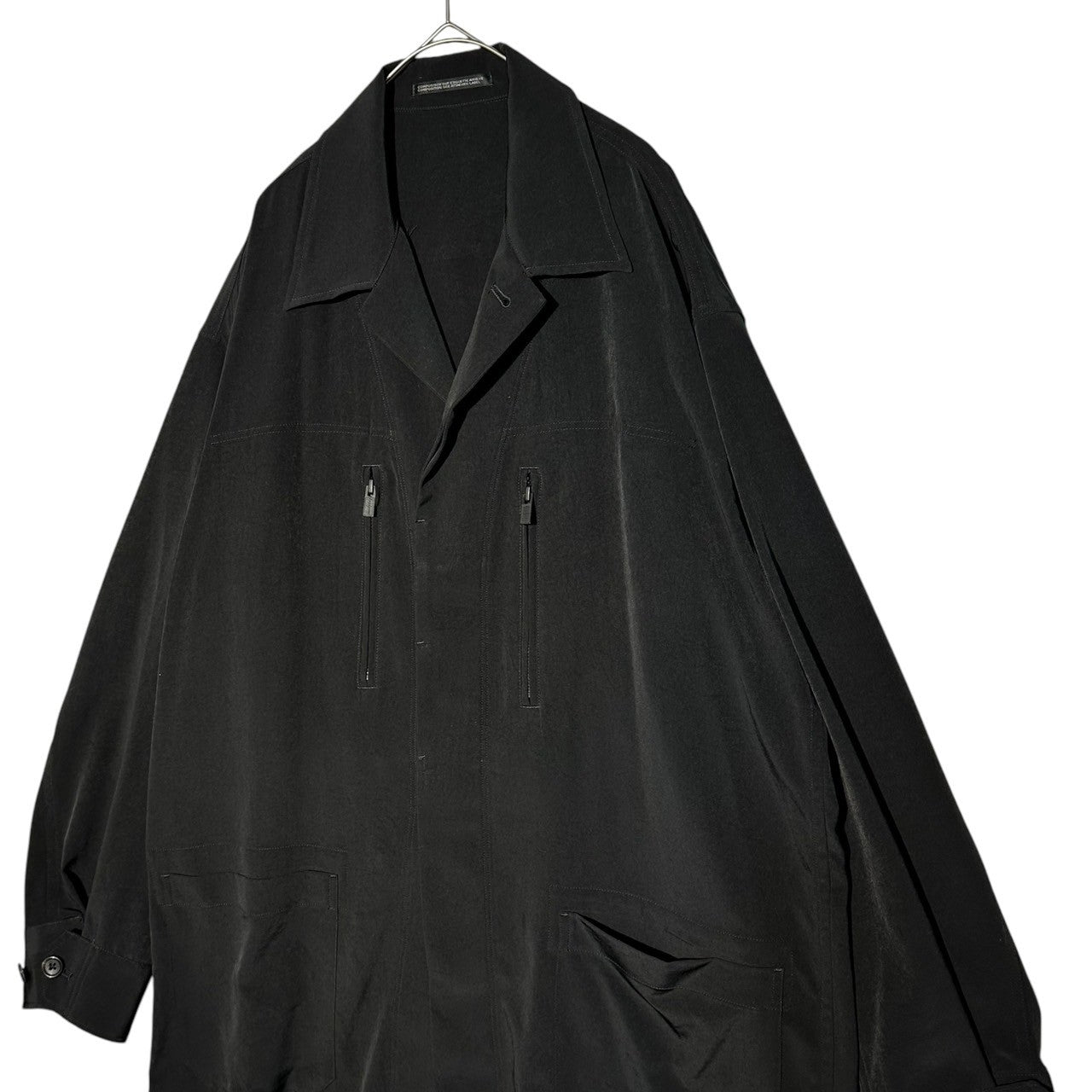 YOHJI YAMAMOTO POUR HOMME(ヨウジヤマモトプールオム) 23SS タキシード シャツ ブルゾン HZ-Y04-500 1(S程度) ブラック