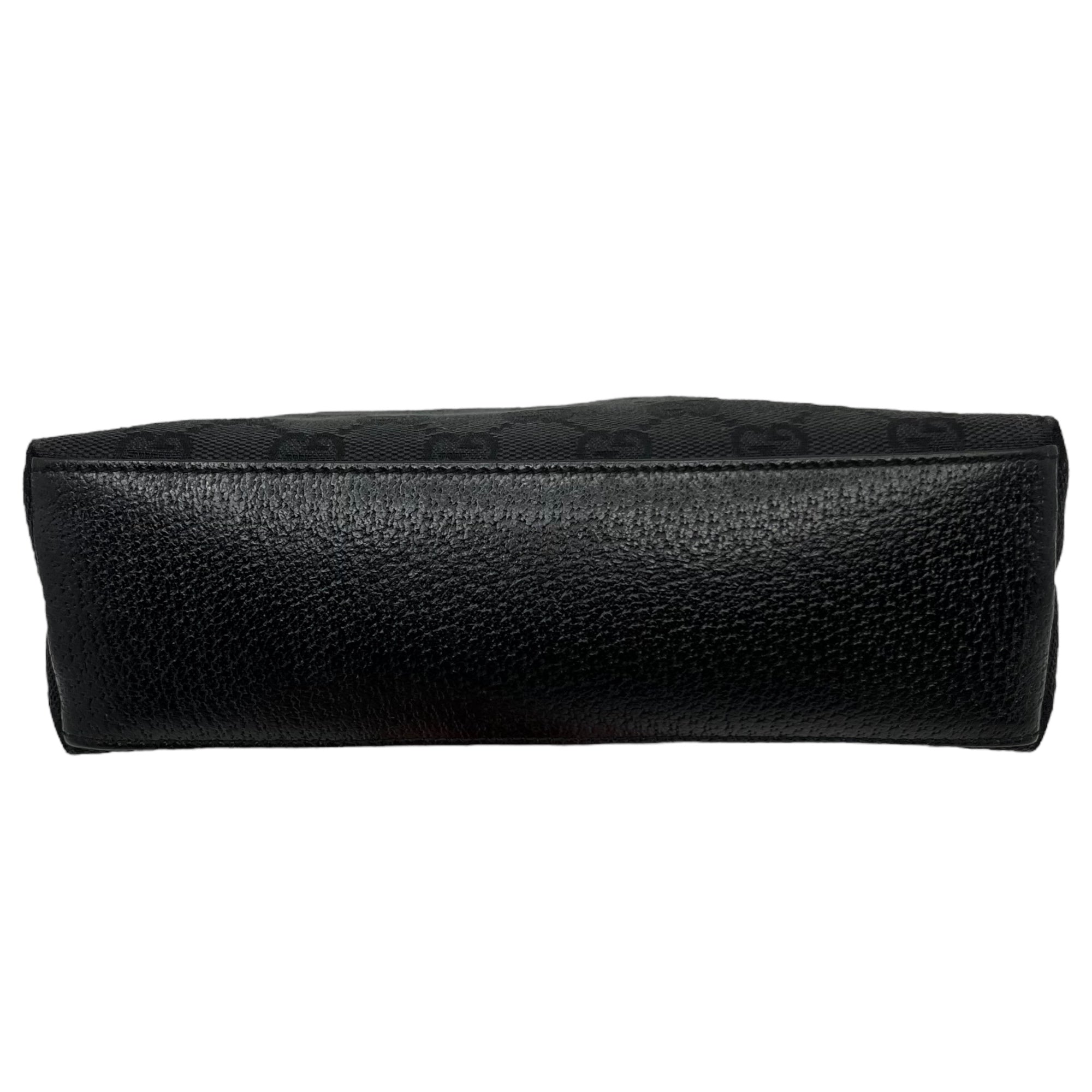 GUCCI(グッチ) GG canvas logo pouch GG キャンバス ロゴ ポーチ 115238 200047 ブラック ケース 化粧ポーチ