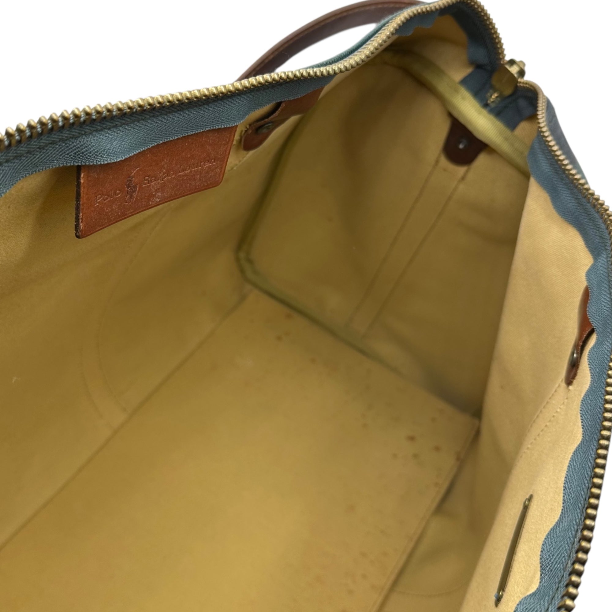 POLO RALPH LAUREN(ポロラルフローレン) Tartan Check Boston Bag タータン チェック ボストン バッグ ネイビー×グリーン 旅行鞄 ショルダー