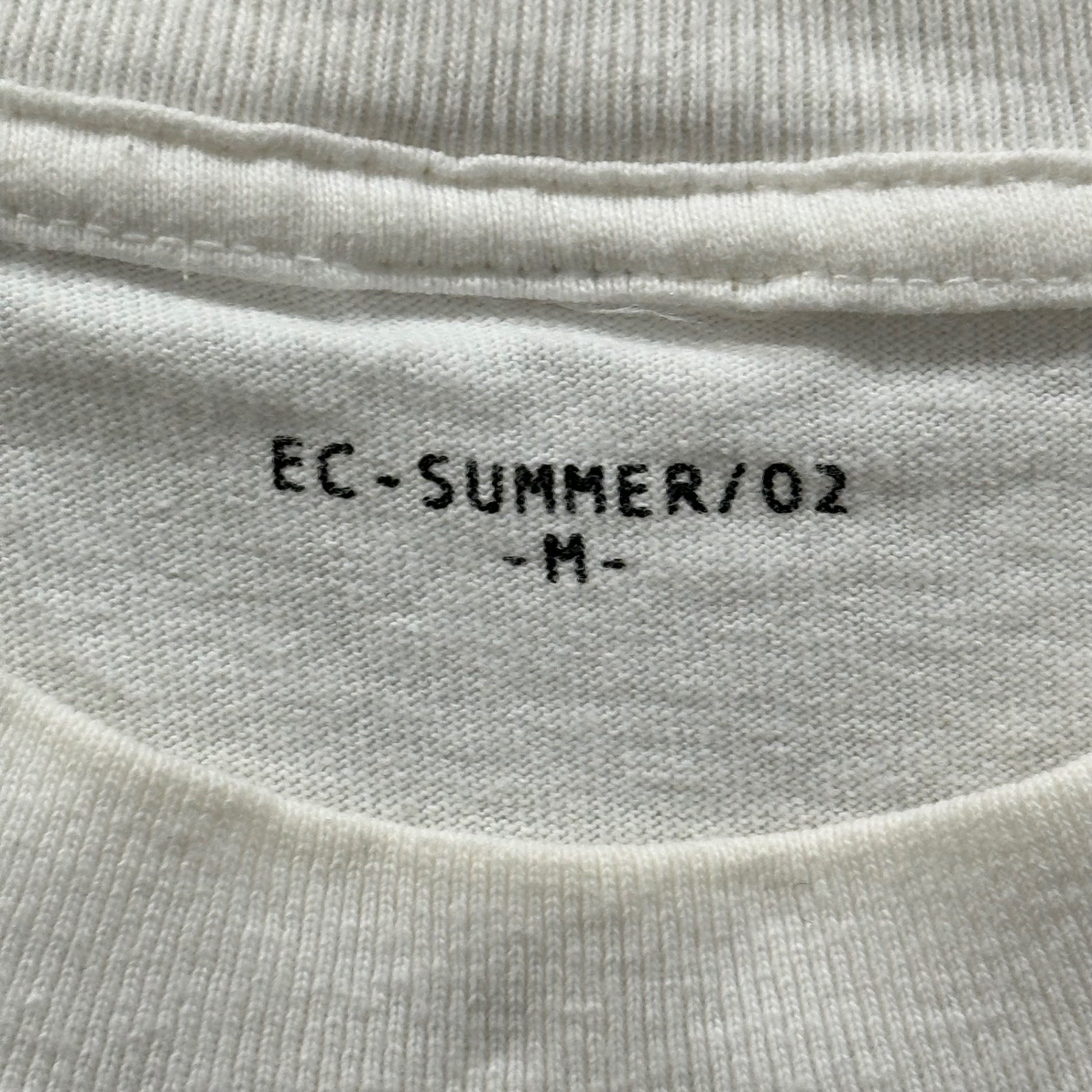ELECTRIC COTTAGE(エレクトリックコテージ) 2002SS Lip Lightning Circle Graphic S/S T-Shirt リップ ライトニング サークル グラフィック 半袖 Tシャツ M ホワイト×レッド×シルバー GENERAL STRIKE PIESE