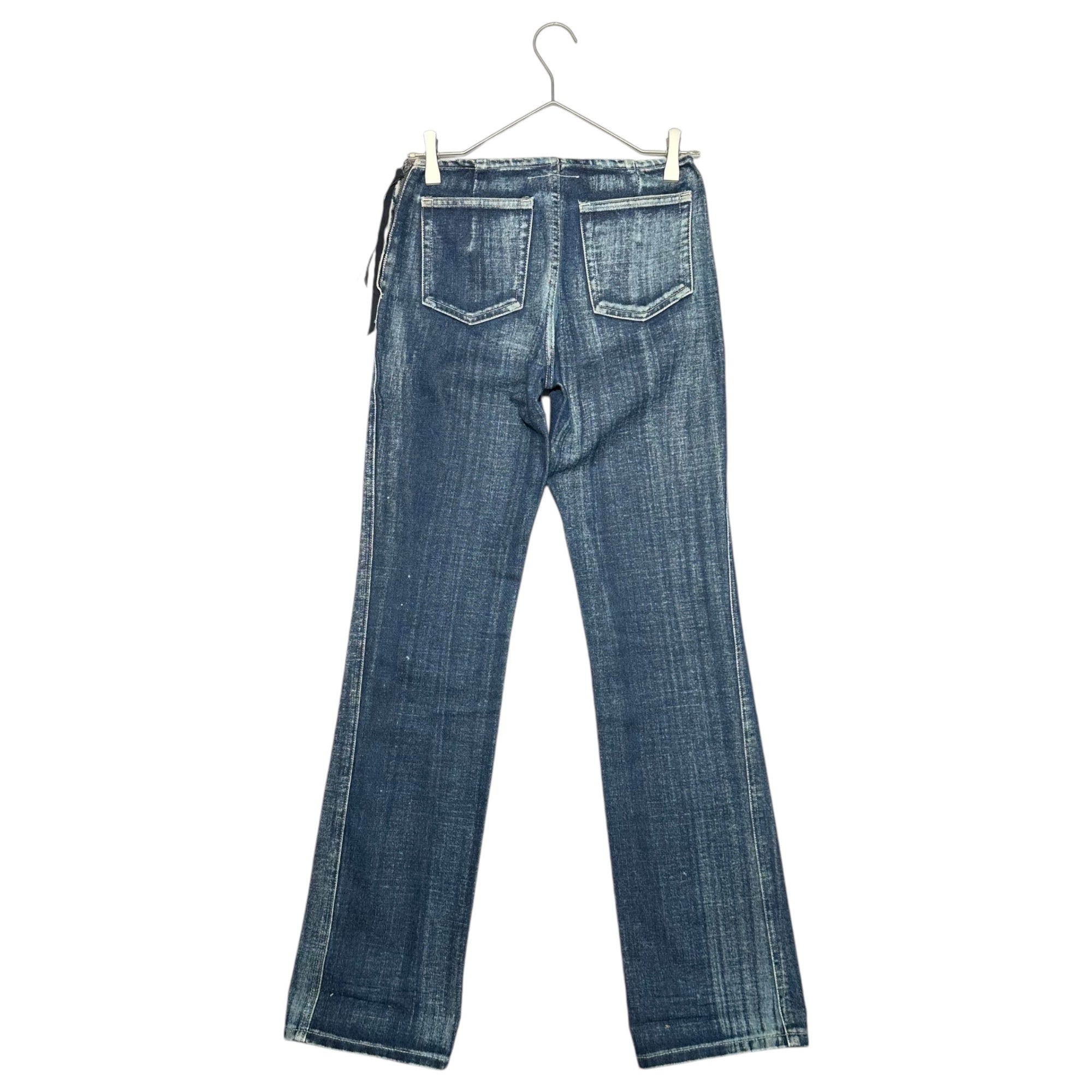 Maison Martin Margiela6(メゾン マルタンマルジェラ6) Personal period "6 line" standard straight denim pants 本人期 「6ライン」スタンダード ストレート デニムパンツ